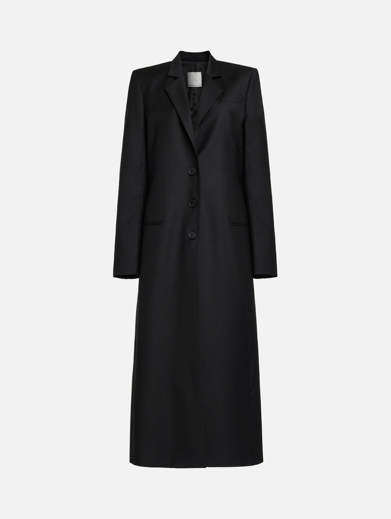 Talus Tailored Coat in Black
