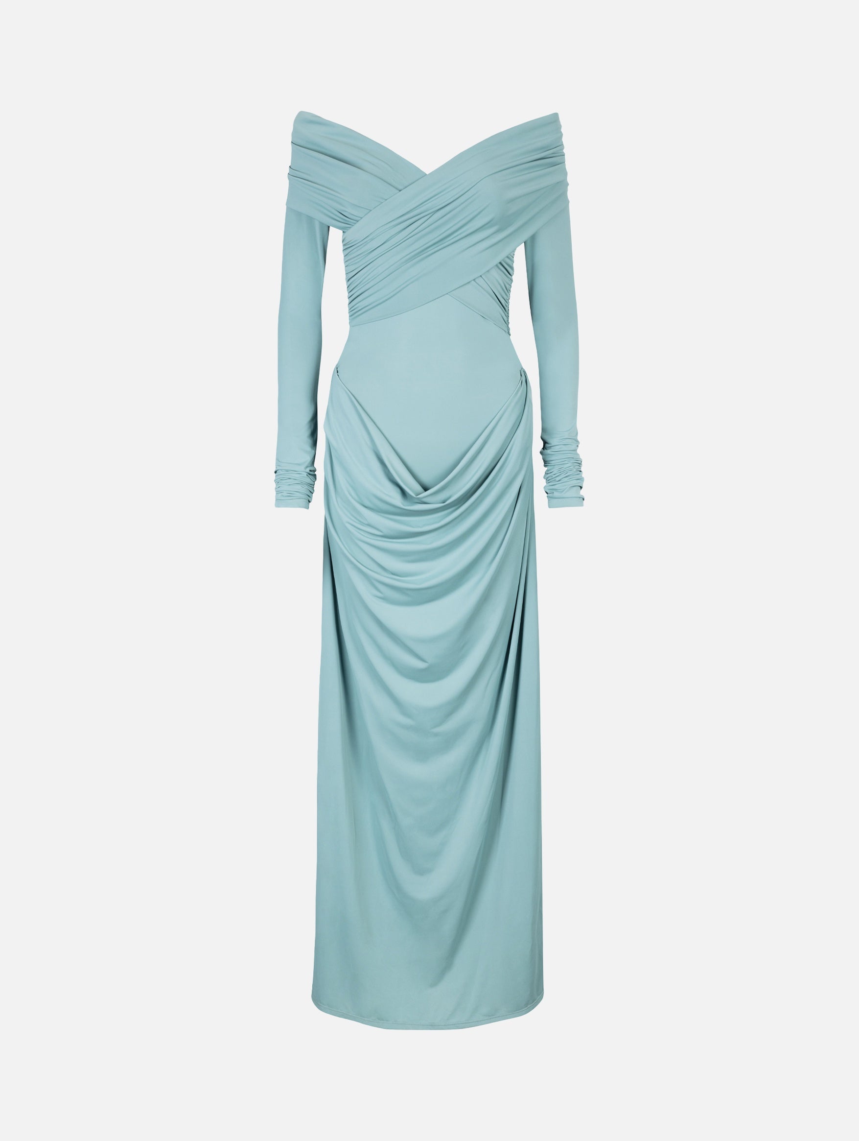 Taylor Dress in Chalk Blue