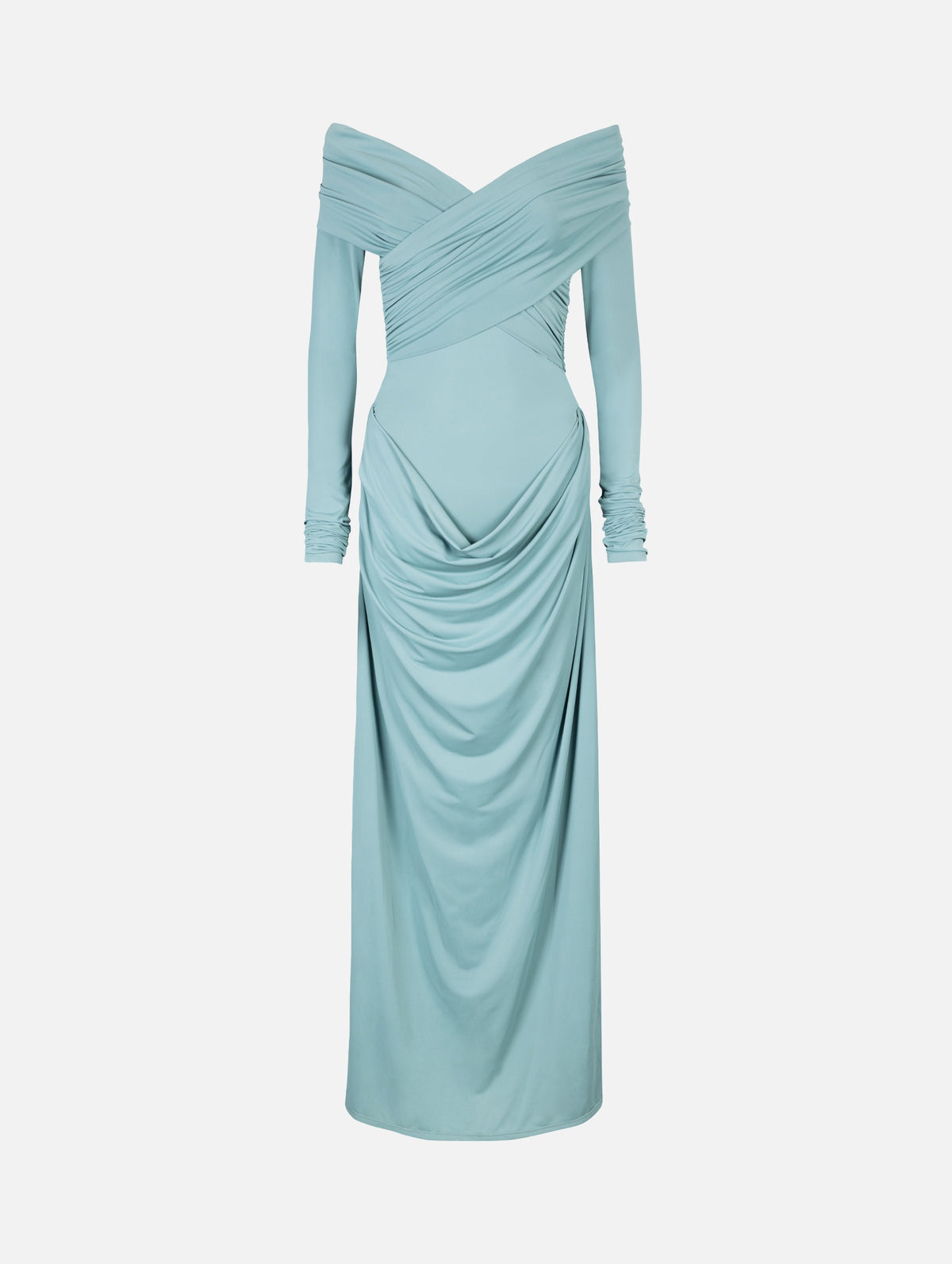 Taylor Dress in Chalk Blue