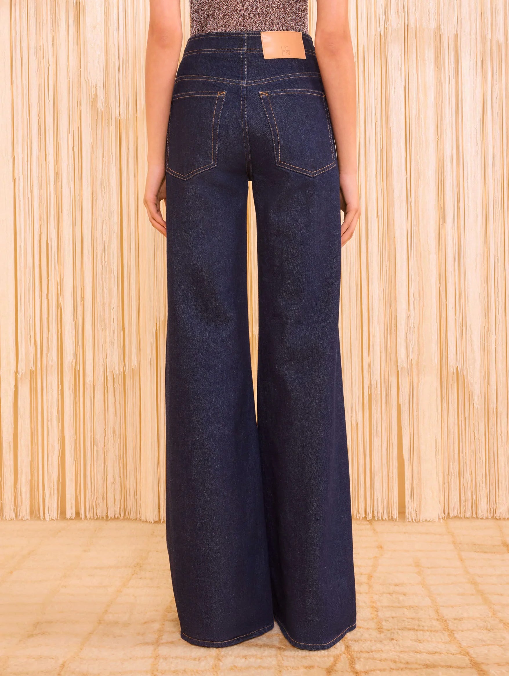 The Bianca Wide Leg Jean in Tigris