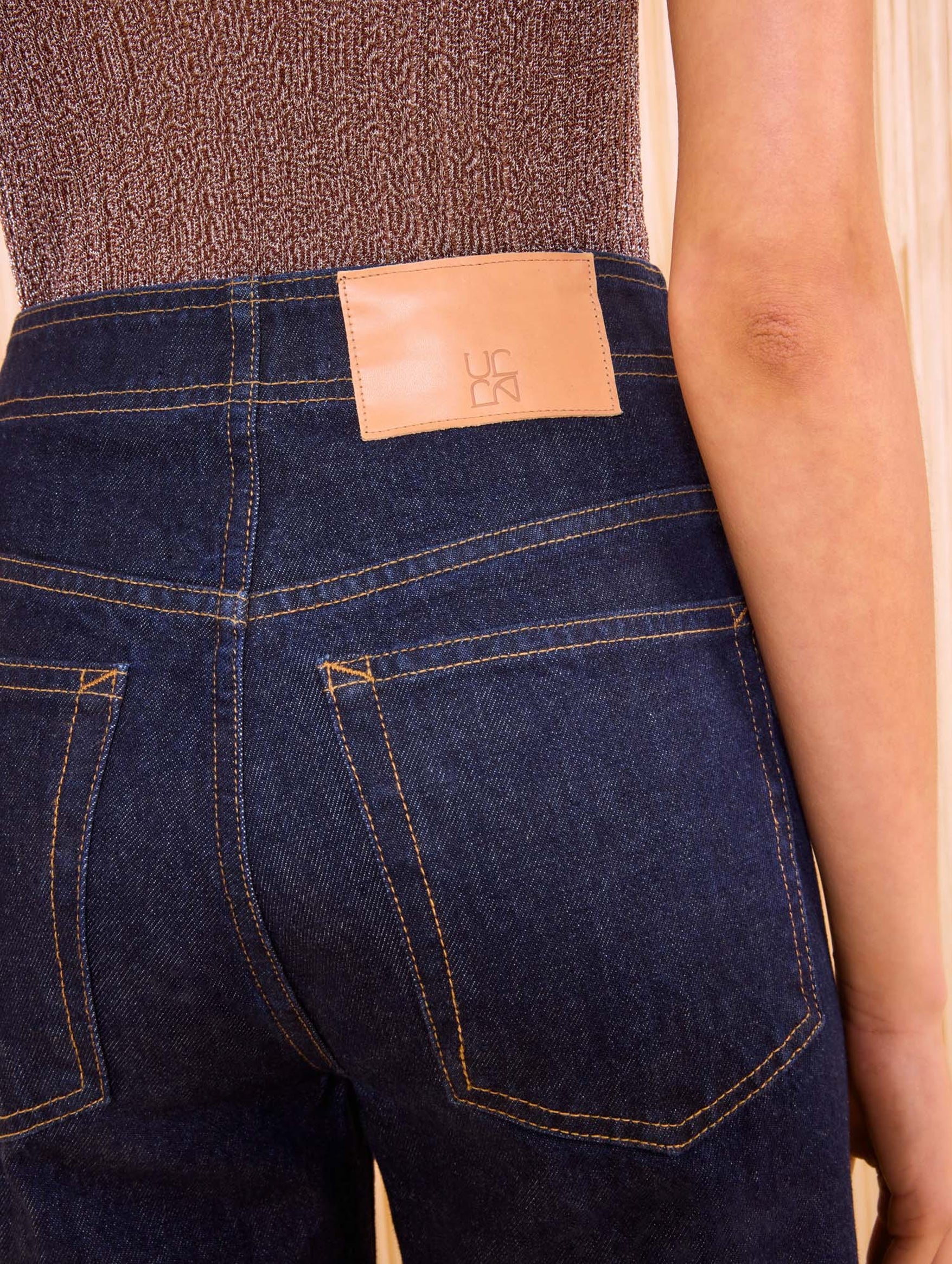 The Bianca Wide Leg Jean in Tigris