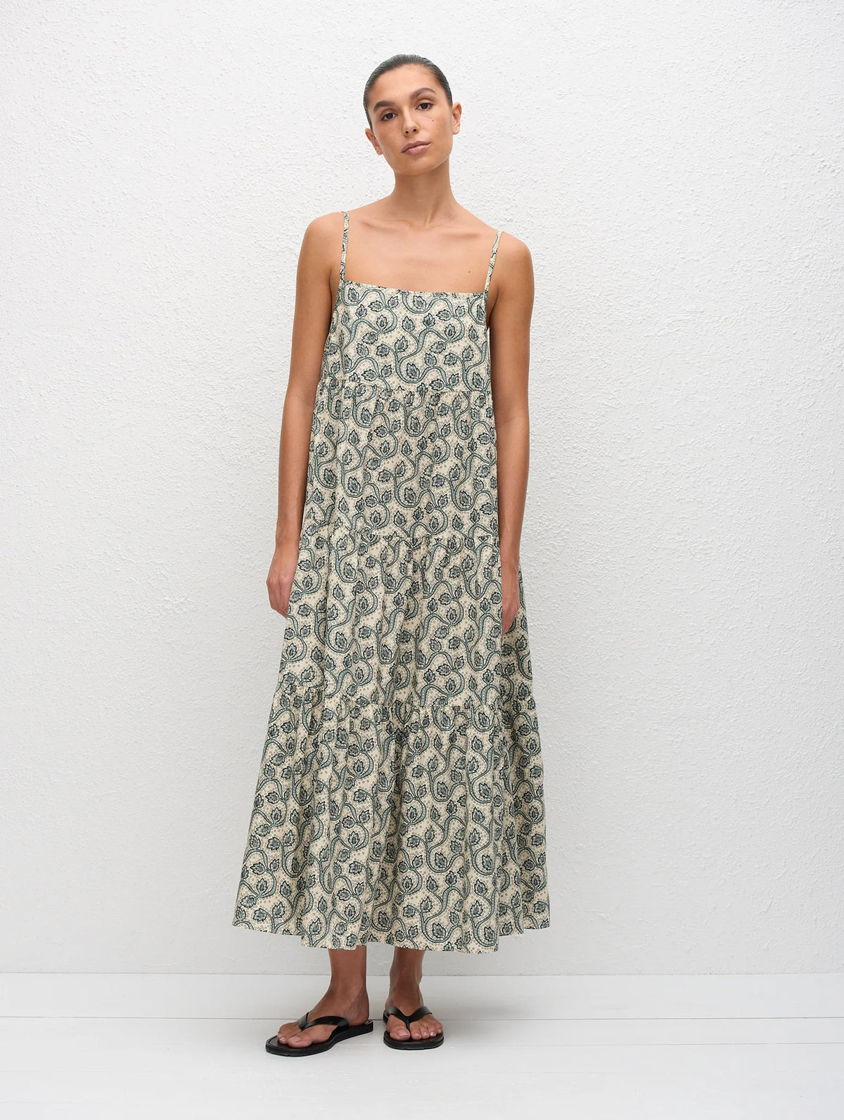 Tiered Sundress in Vine