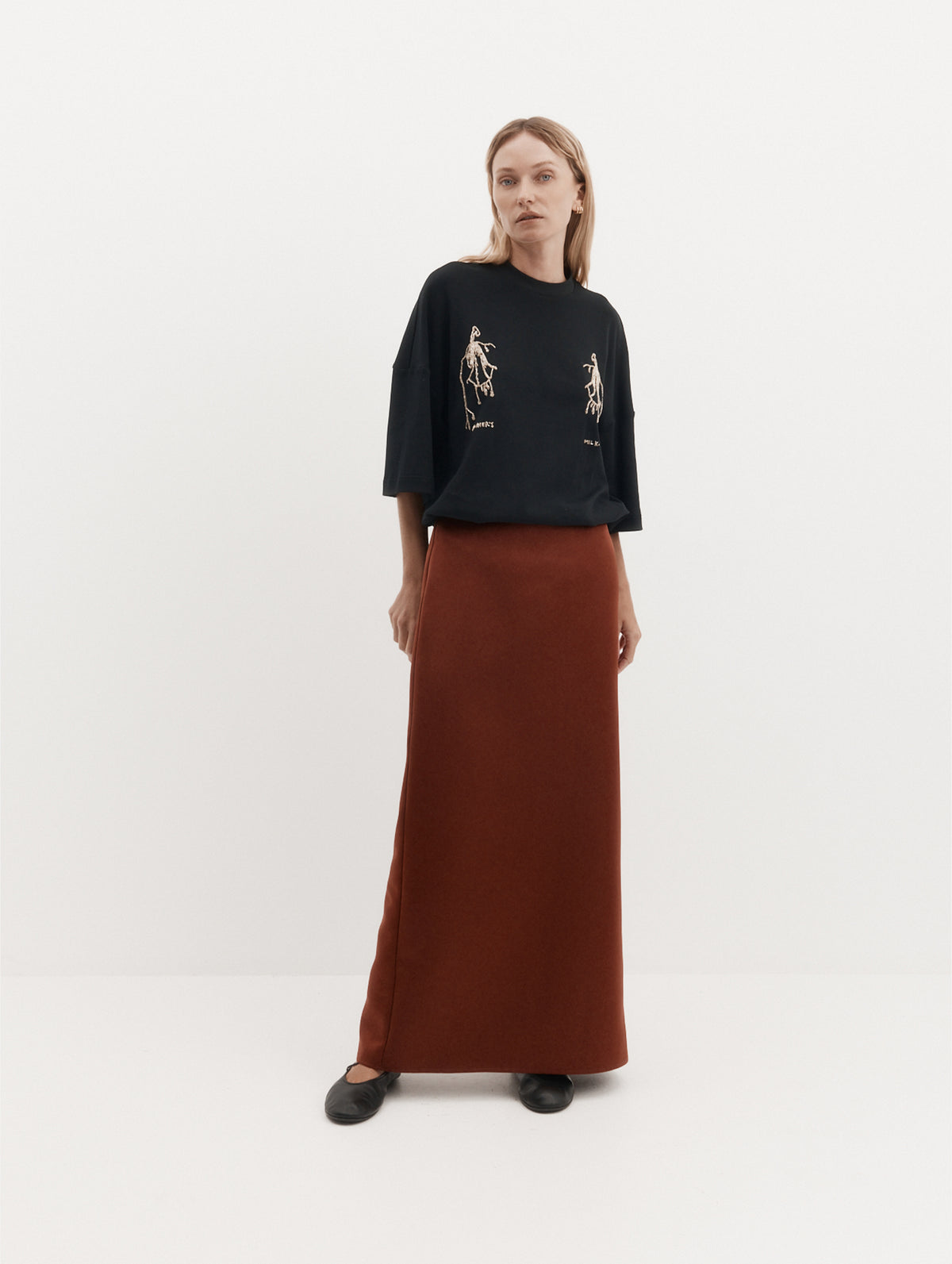 Tilda Skirt in Rust