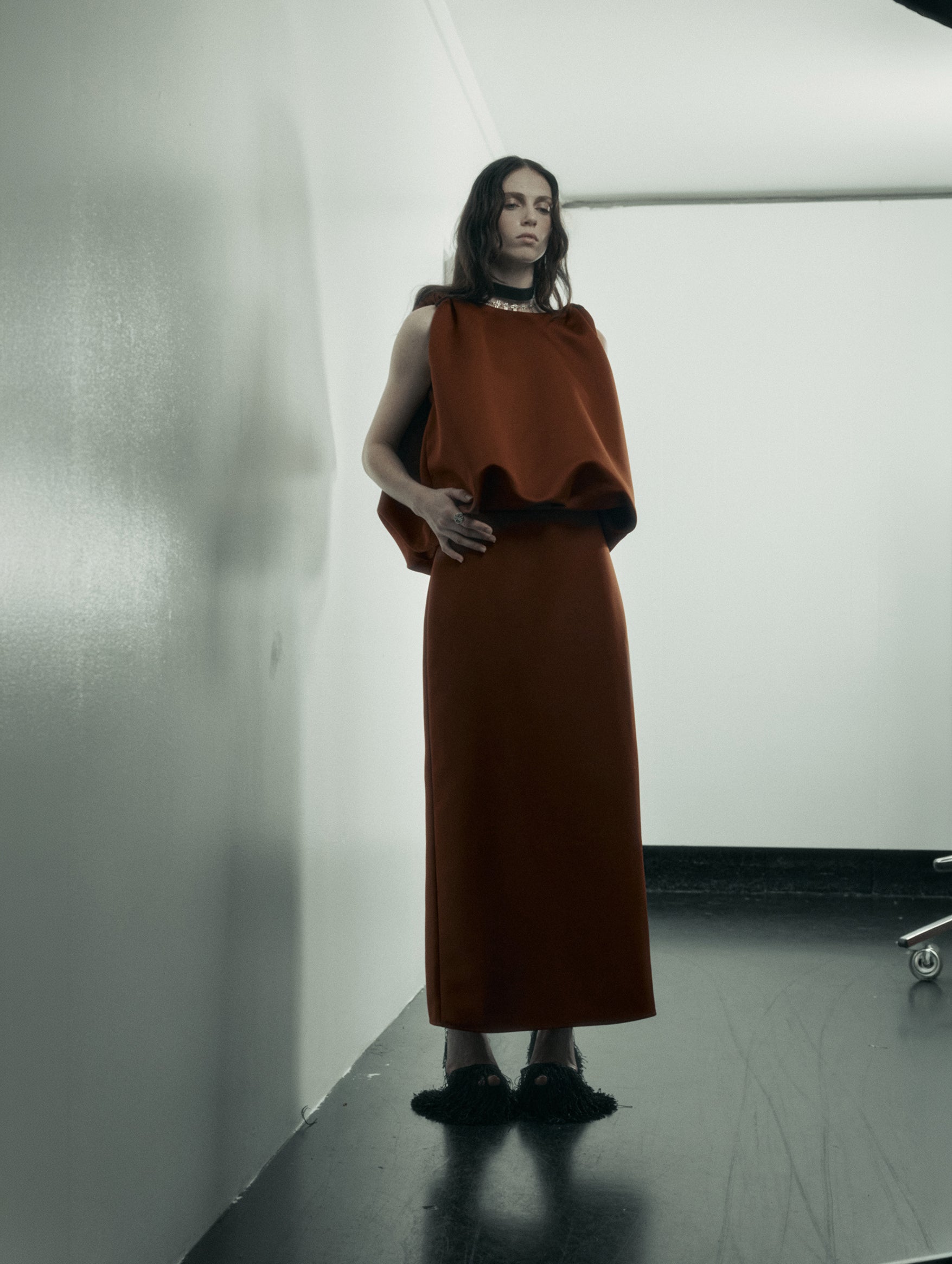 Tilda Skirt in Rust