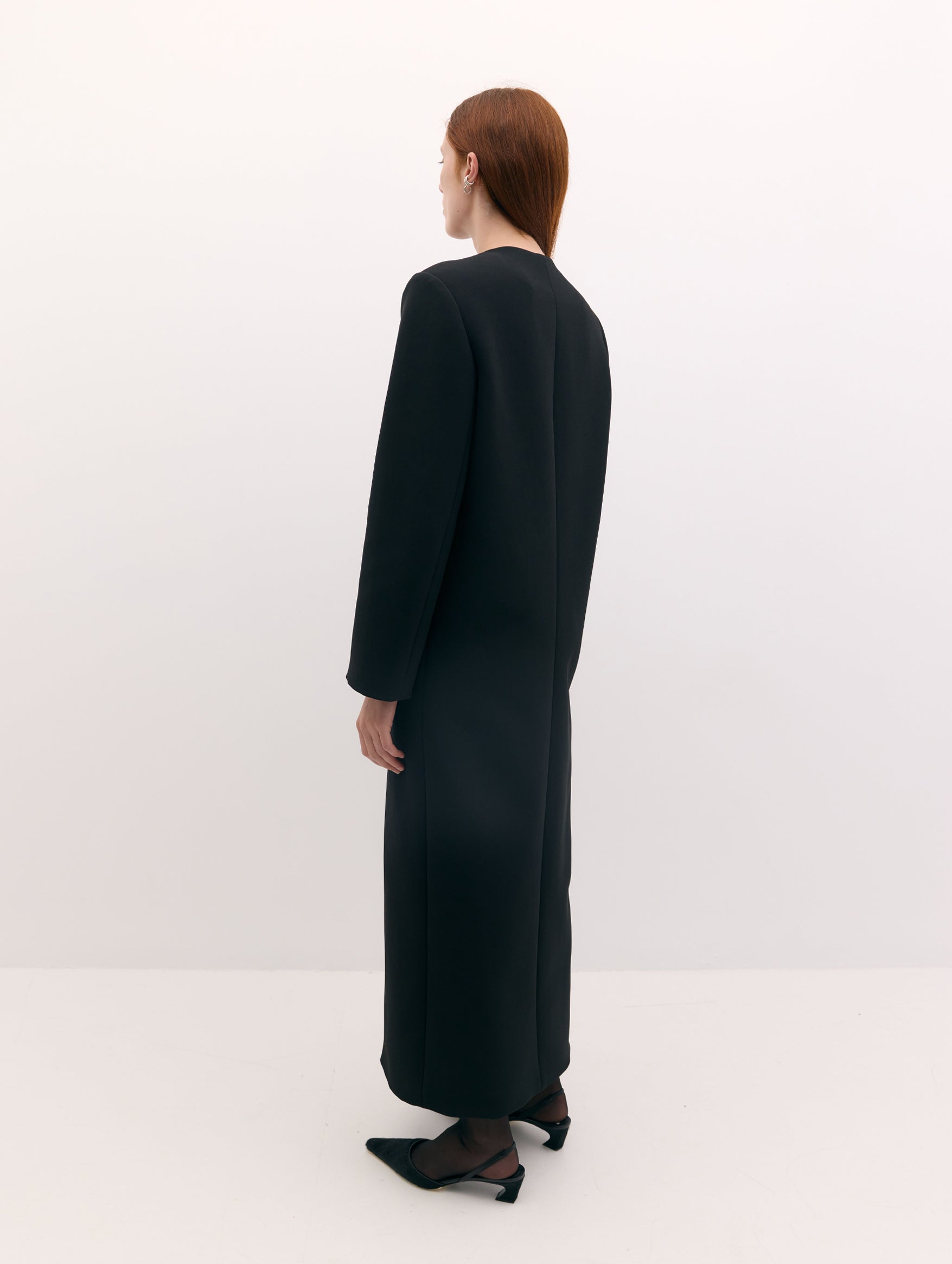 Tilmens Dress Coat in Black