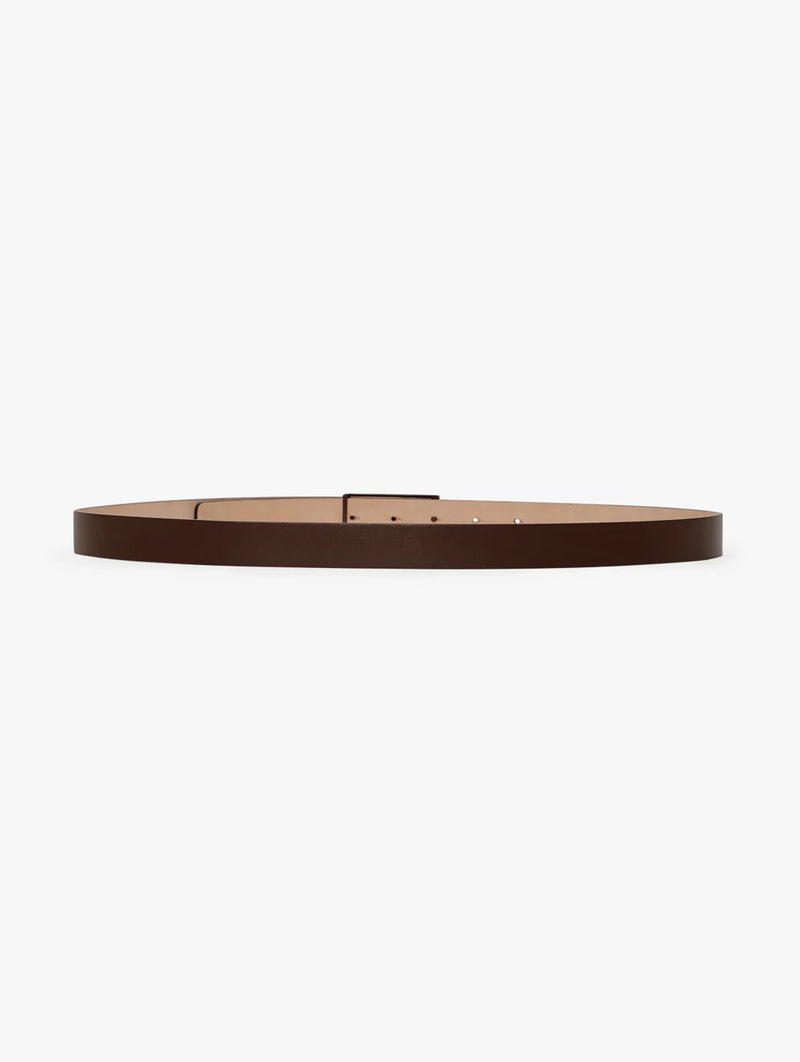 Regular Frame Tonal Belt in Dark Brown