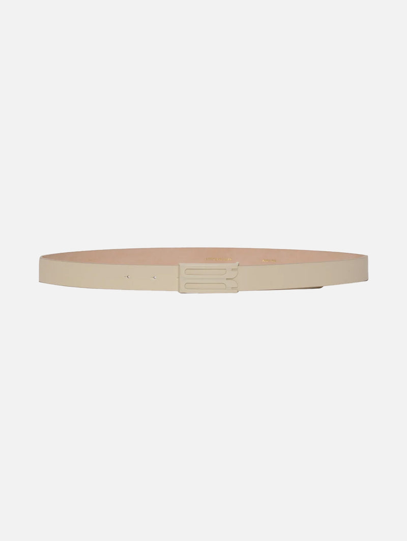 Regular Frame Tonal Belt in Ivory