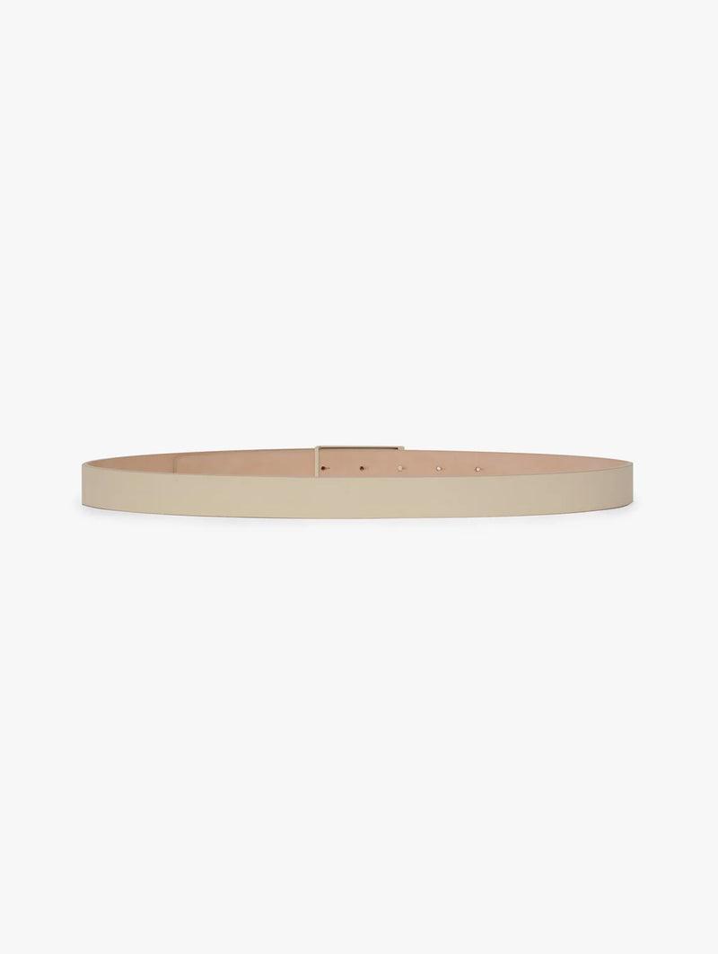 Regular Frame Tonal Belt in Ivory