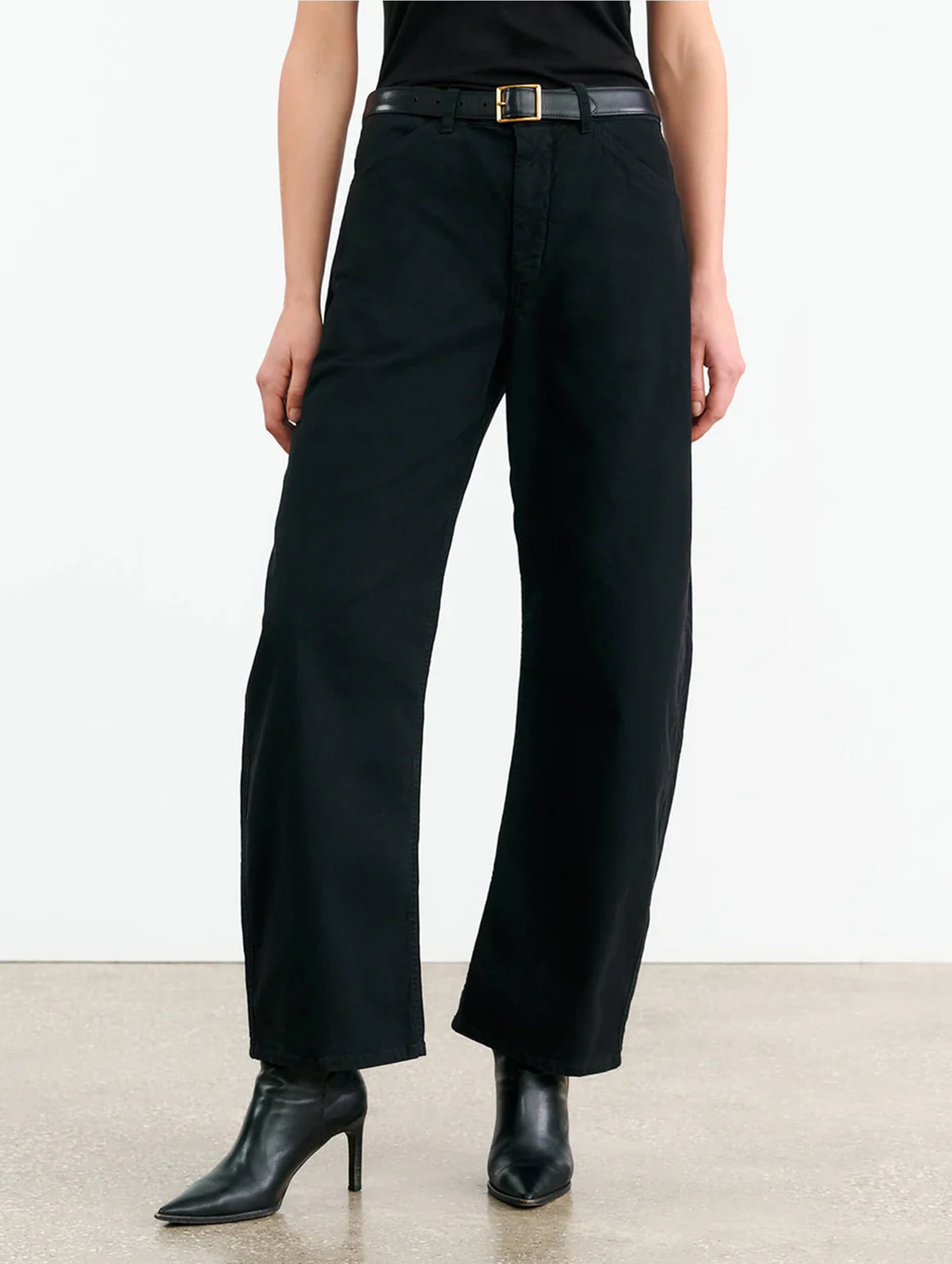 Tribeca Pant in Jet Black