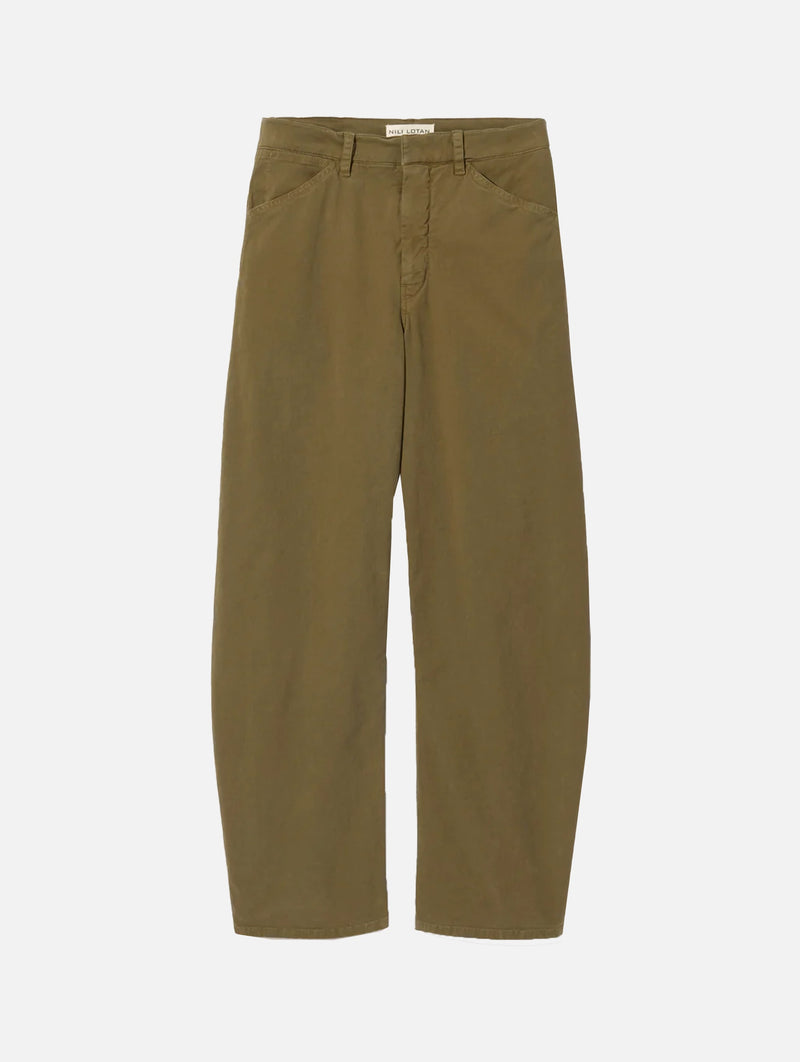 Tribeca Pant in Military Green