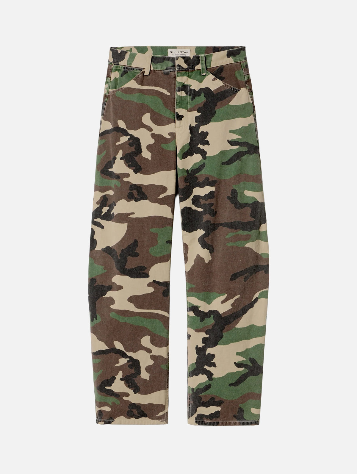 Tribeca Pant in Khaki Overdyed Camo