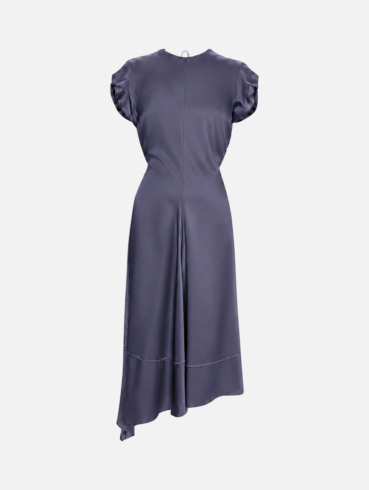 Twist Shoulder Dress in Eclipse