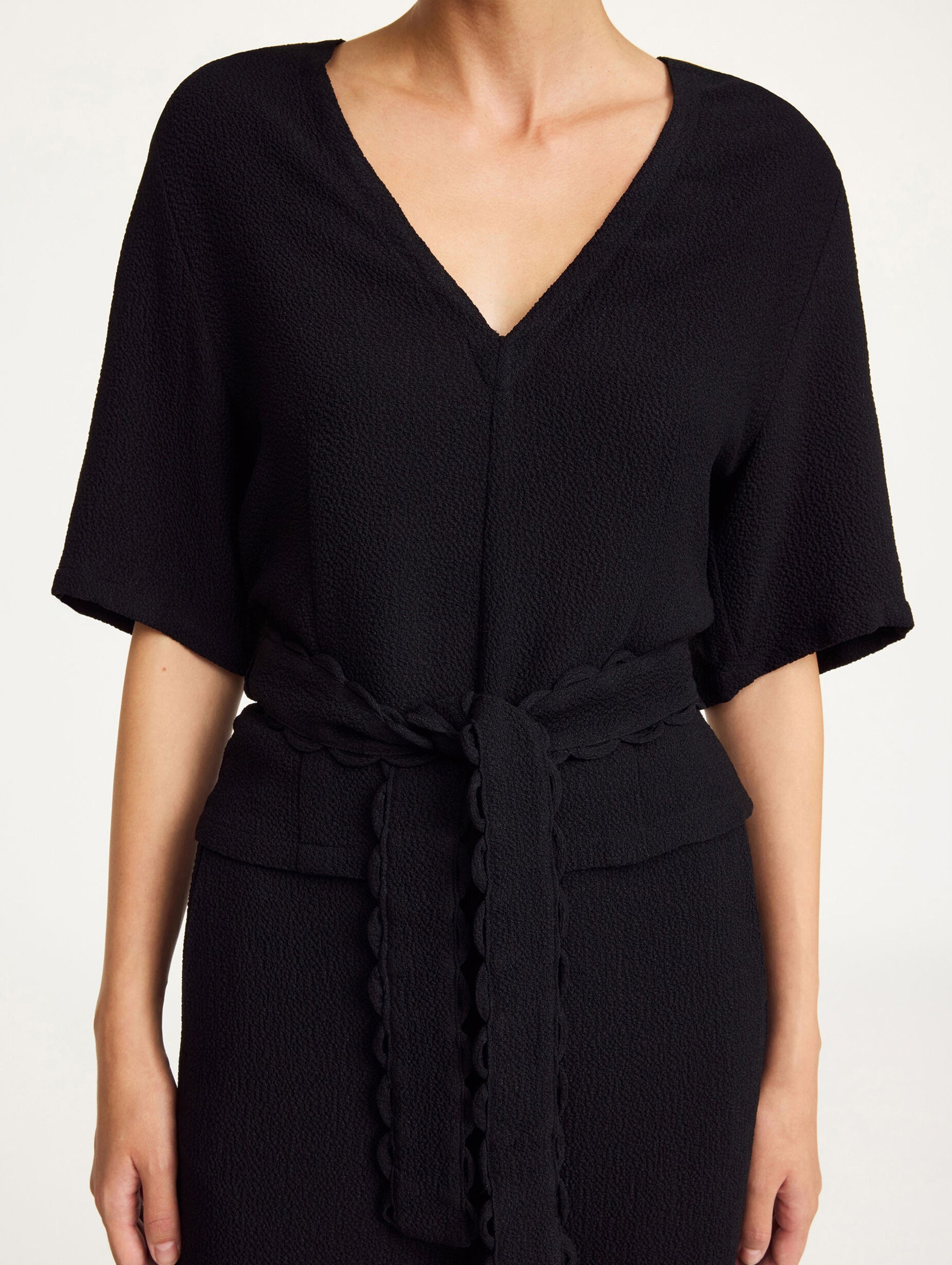 Ullas Blouse in Black