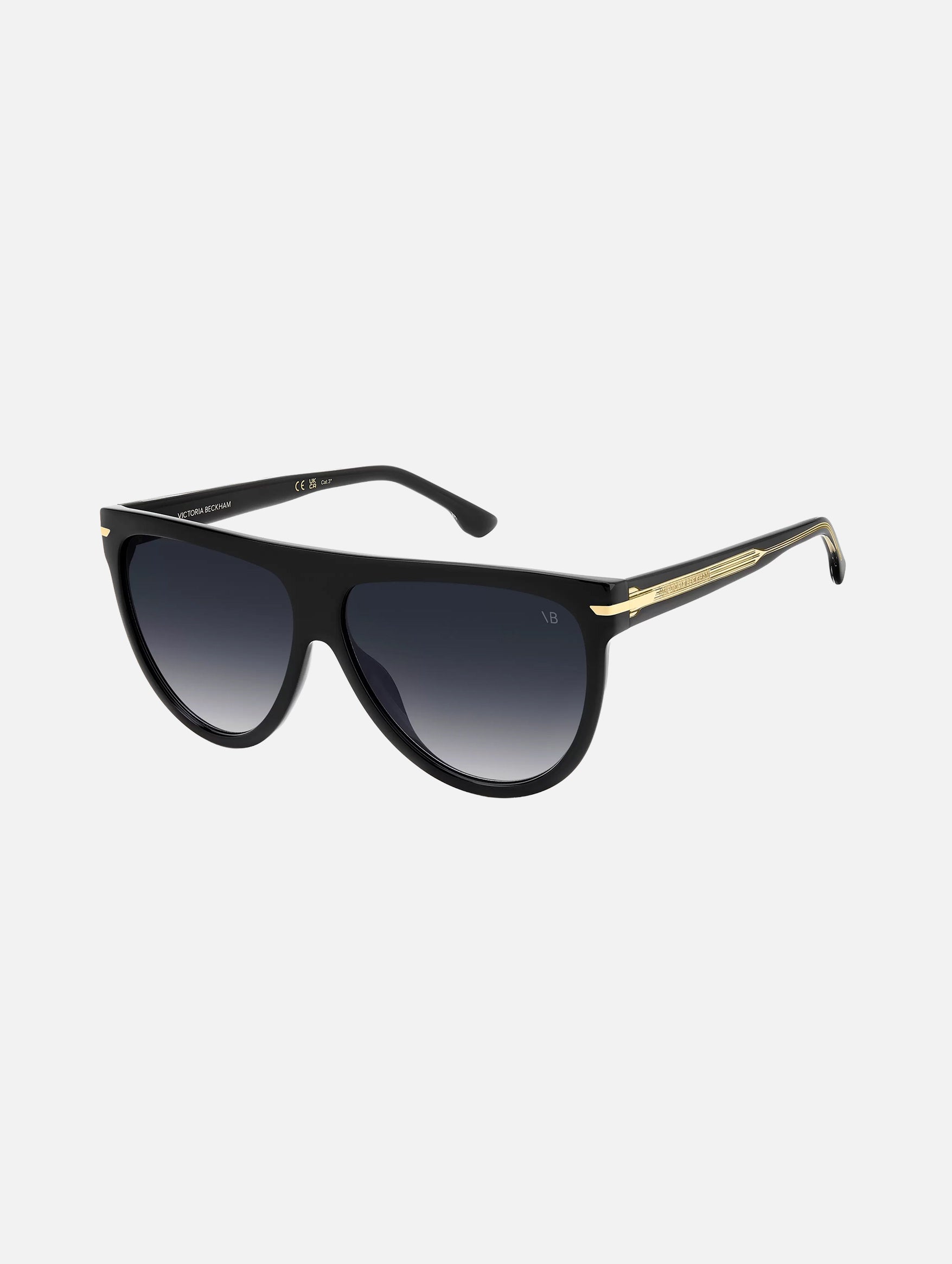 VB1004/S E17 08 in Black Crystal & Blue Shade