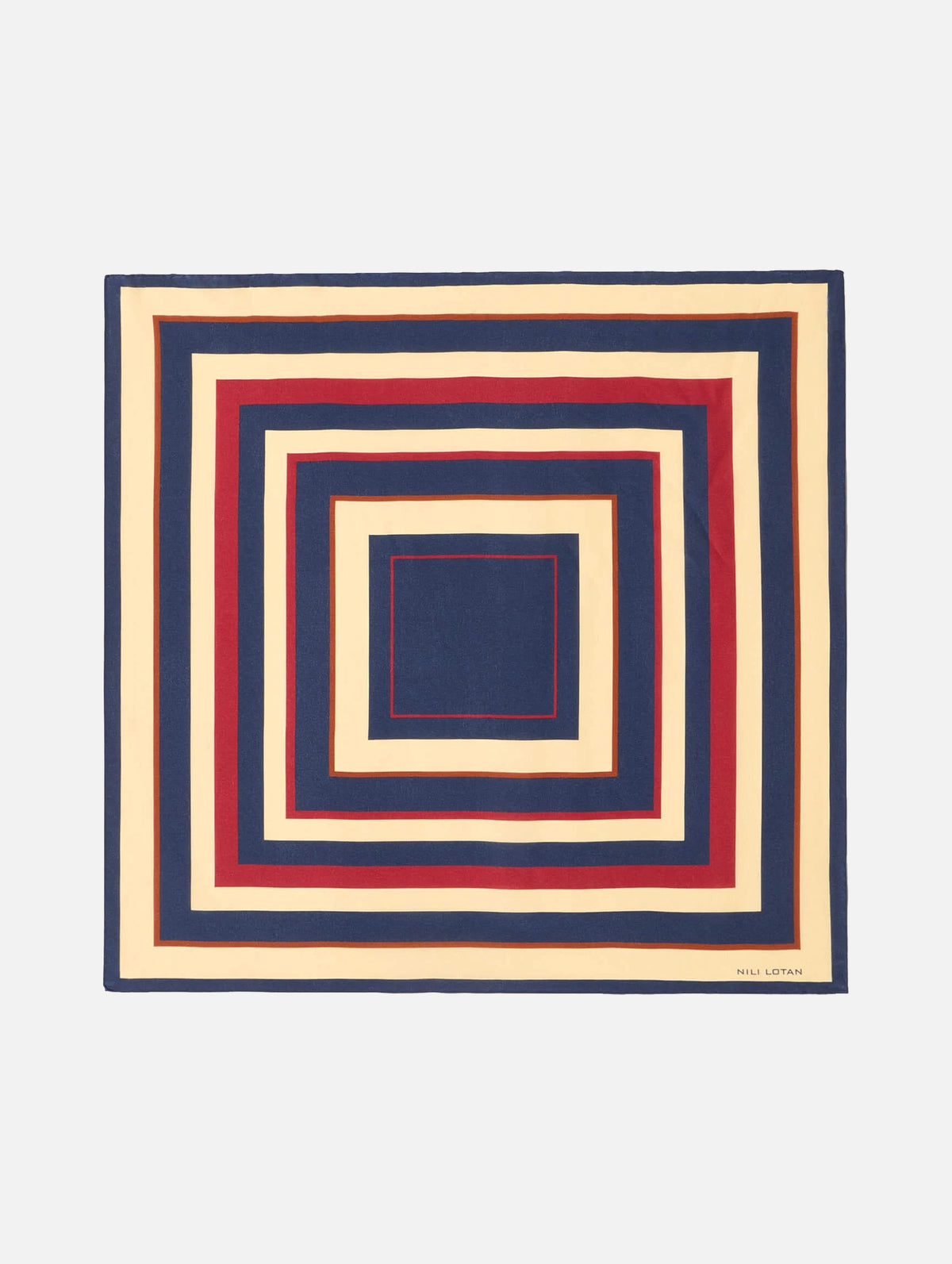 Vintage Scarf in Vintage Stripes