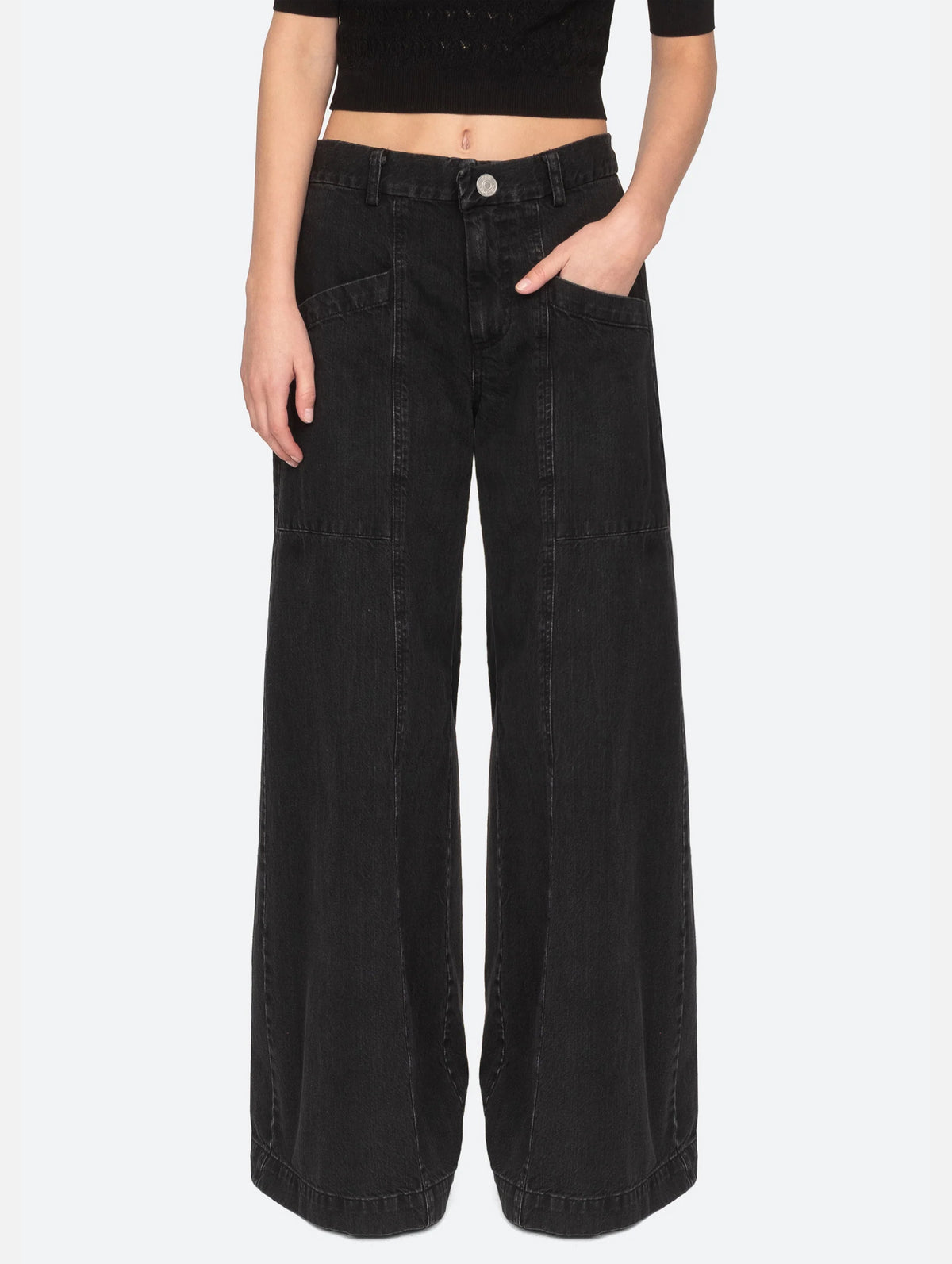 Velma Denim Jeans in Black