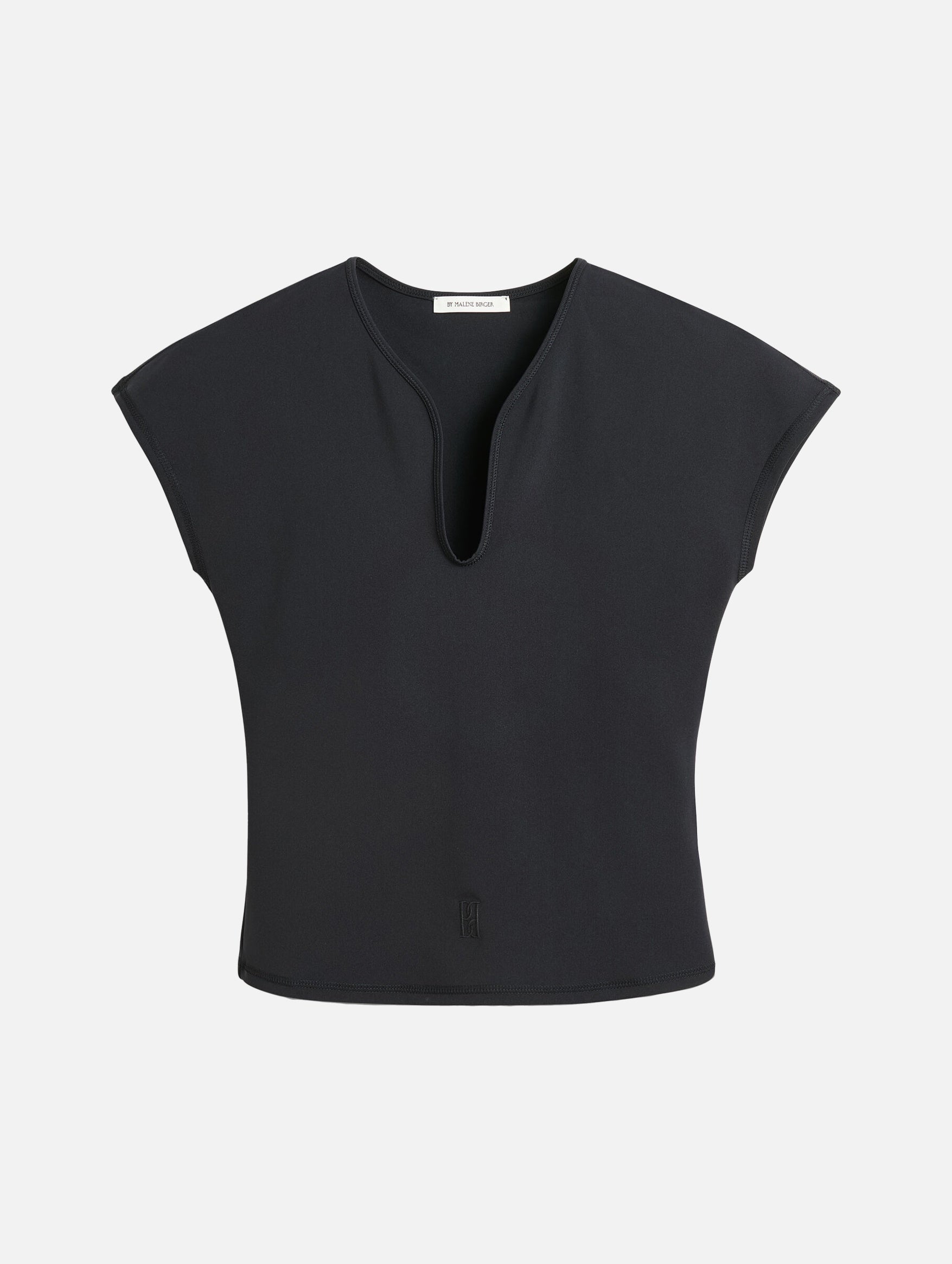 Venazia Athletic Top in Black