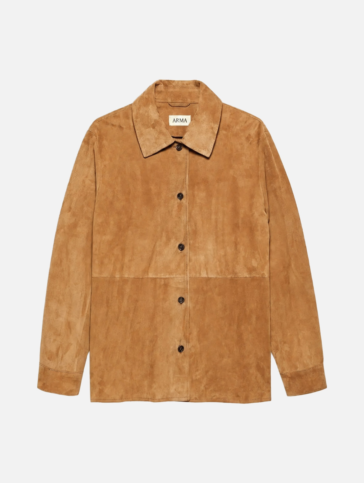 Vicky Suede Jacket in Ocre