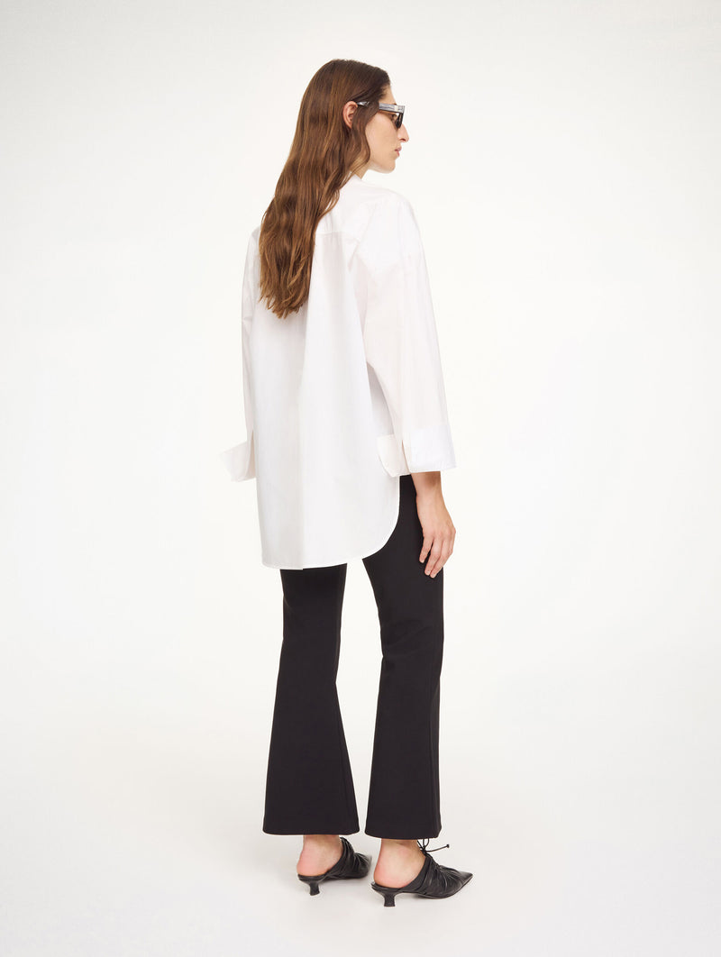 Vilanna High-Waist Trousers in Black