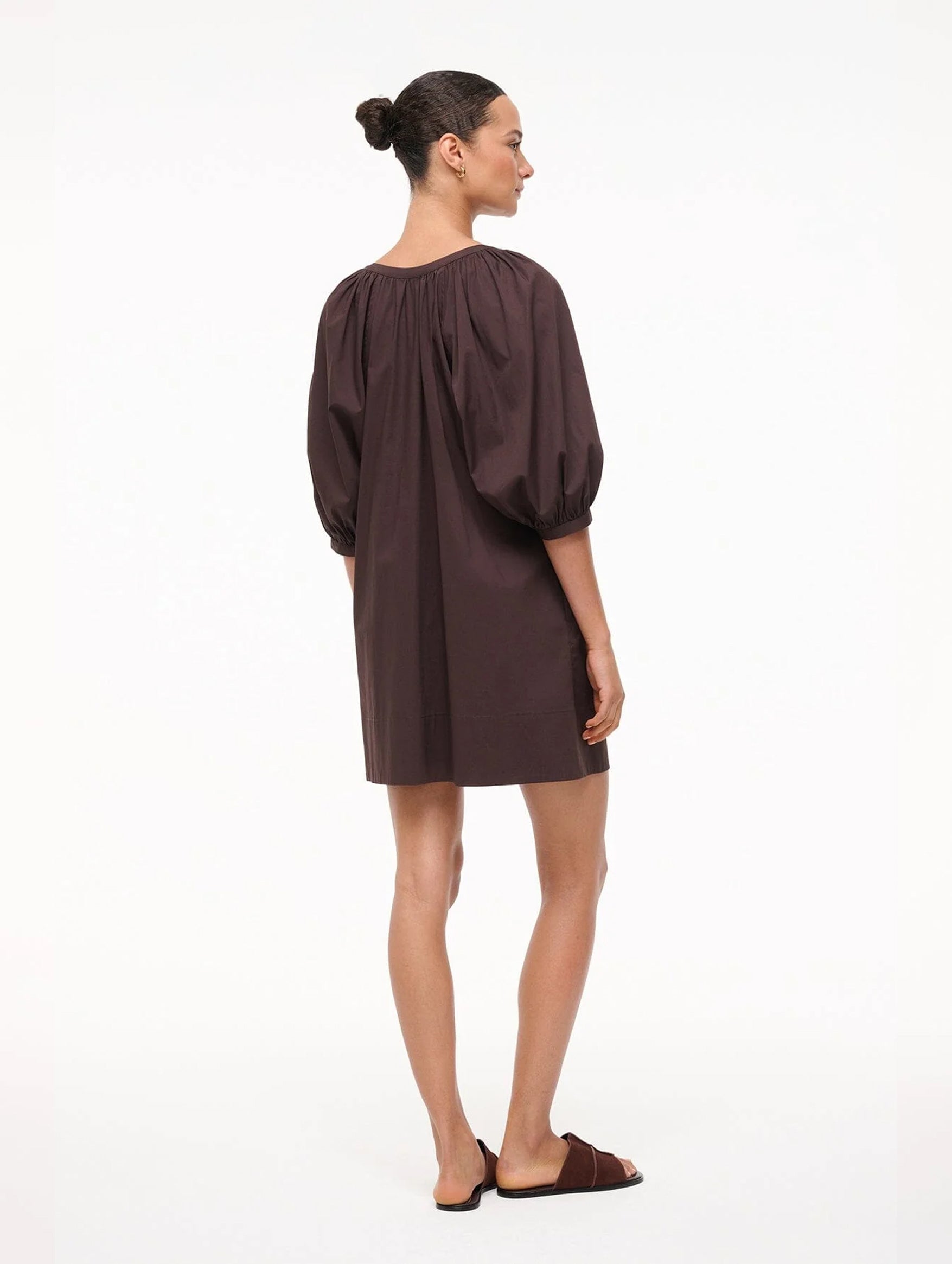 Vincent Mini Dress in Earth