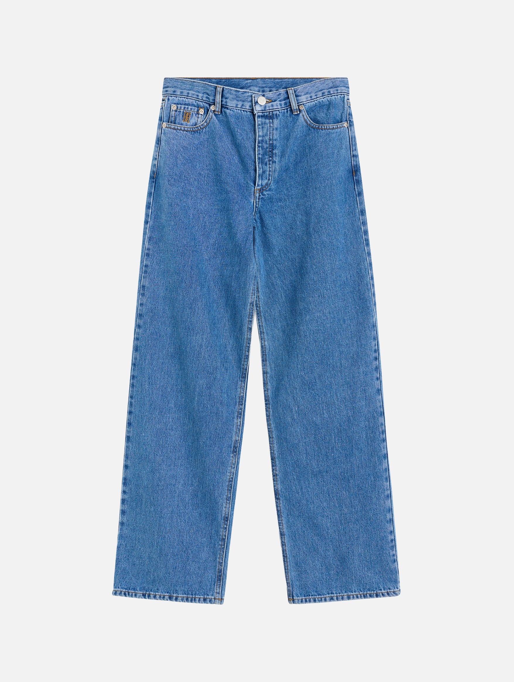 Vinola Jean in Mid Denim Blue