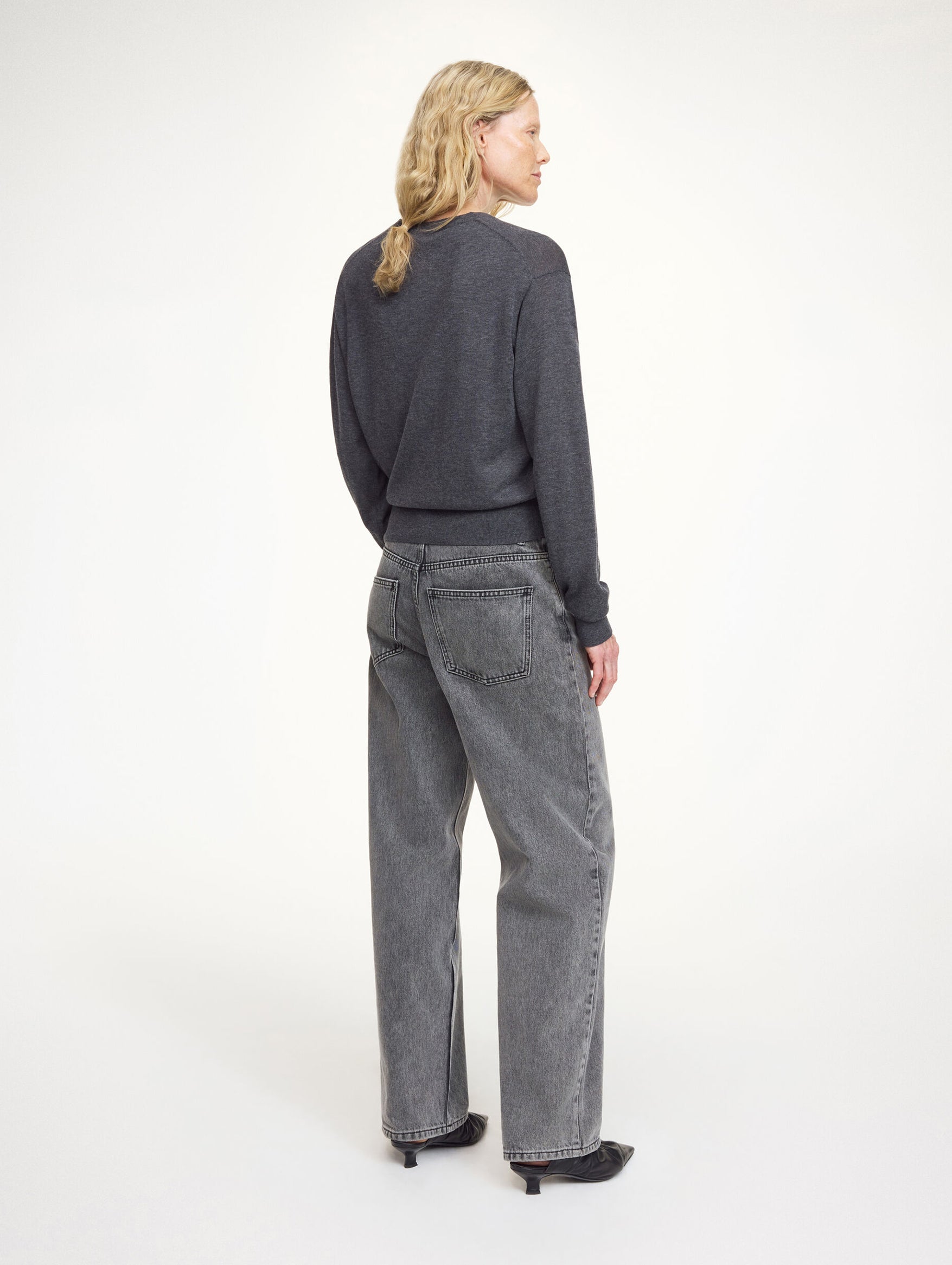 Vinola Jean in Washed Black