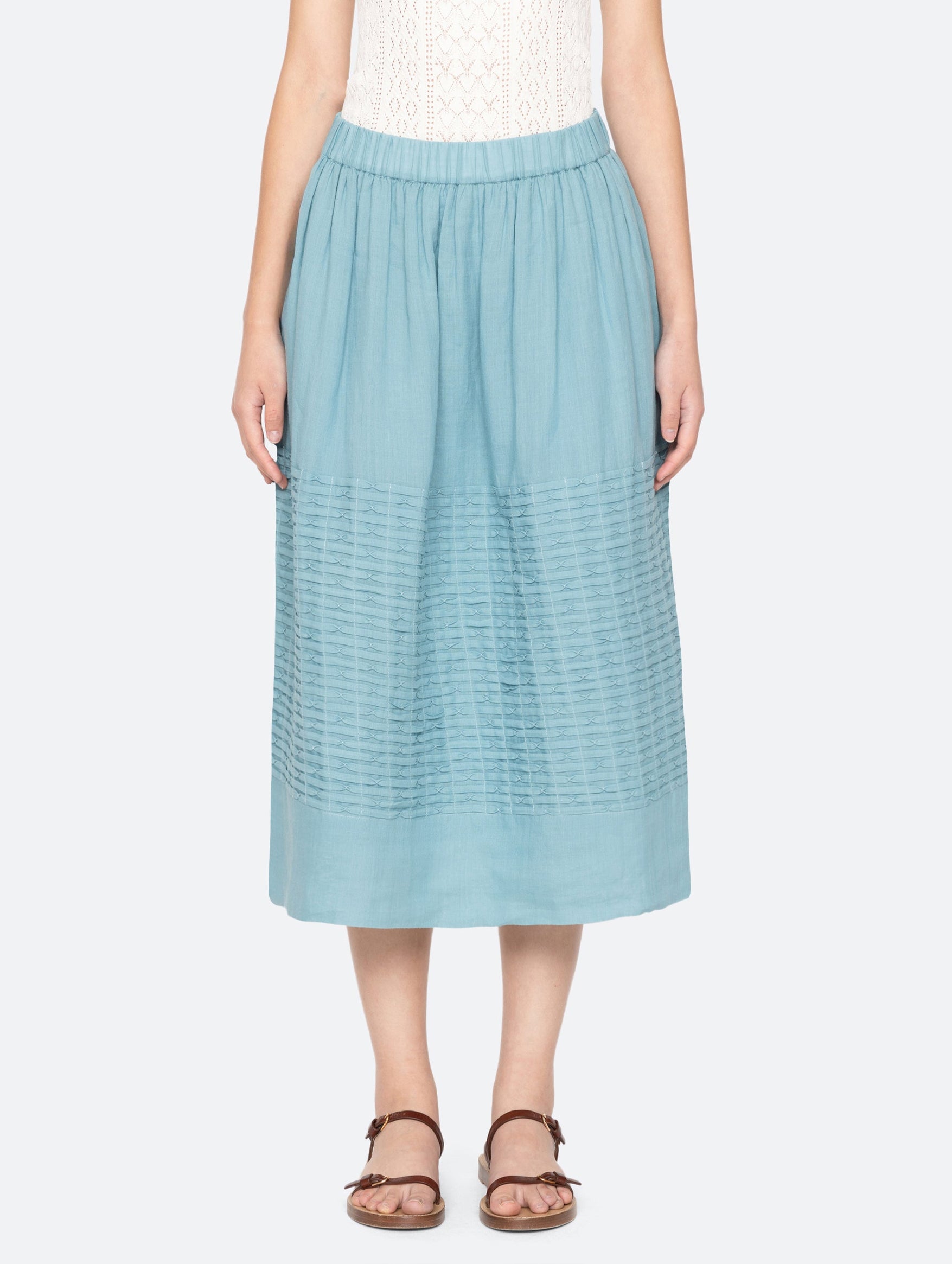 Violet Skirt in Blue