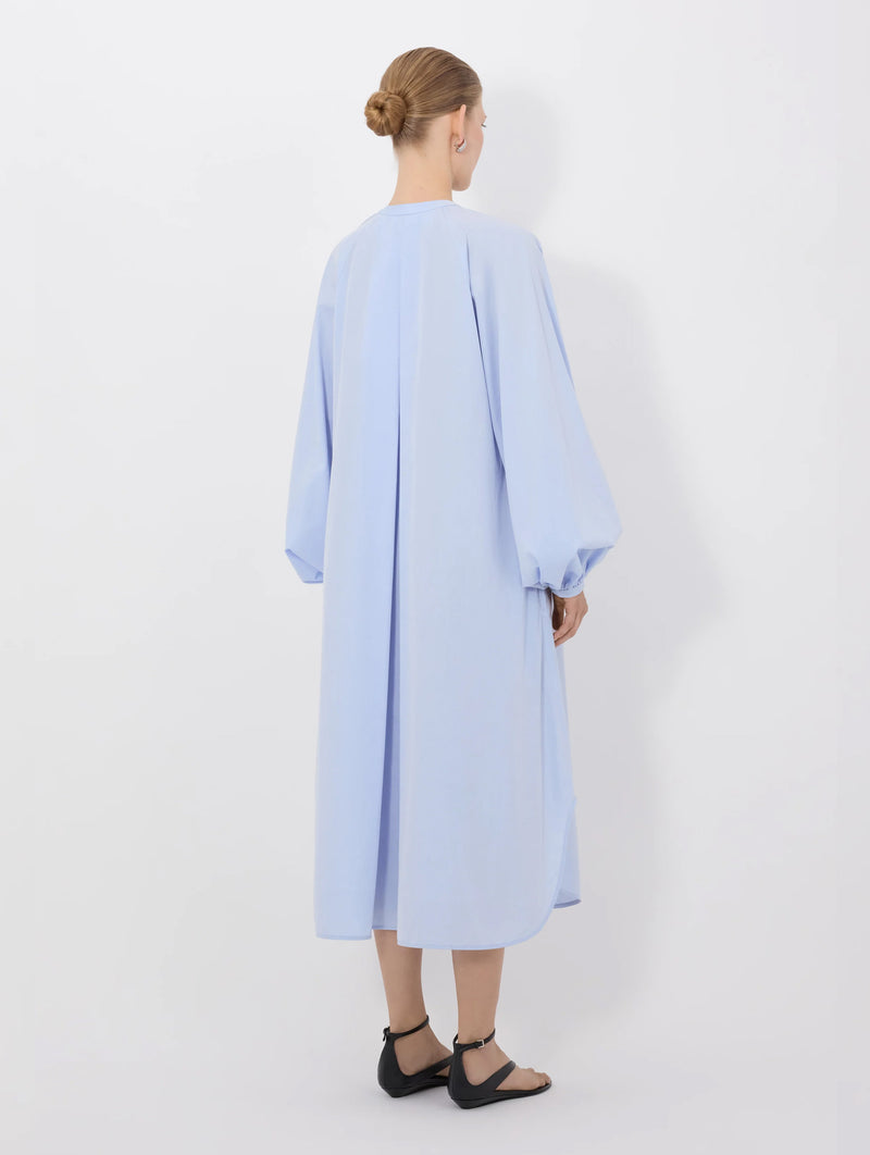 Vitti Loose Fit Blouse Dress in Storm