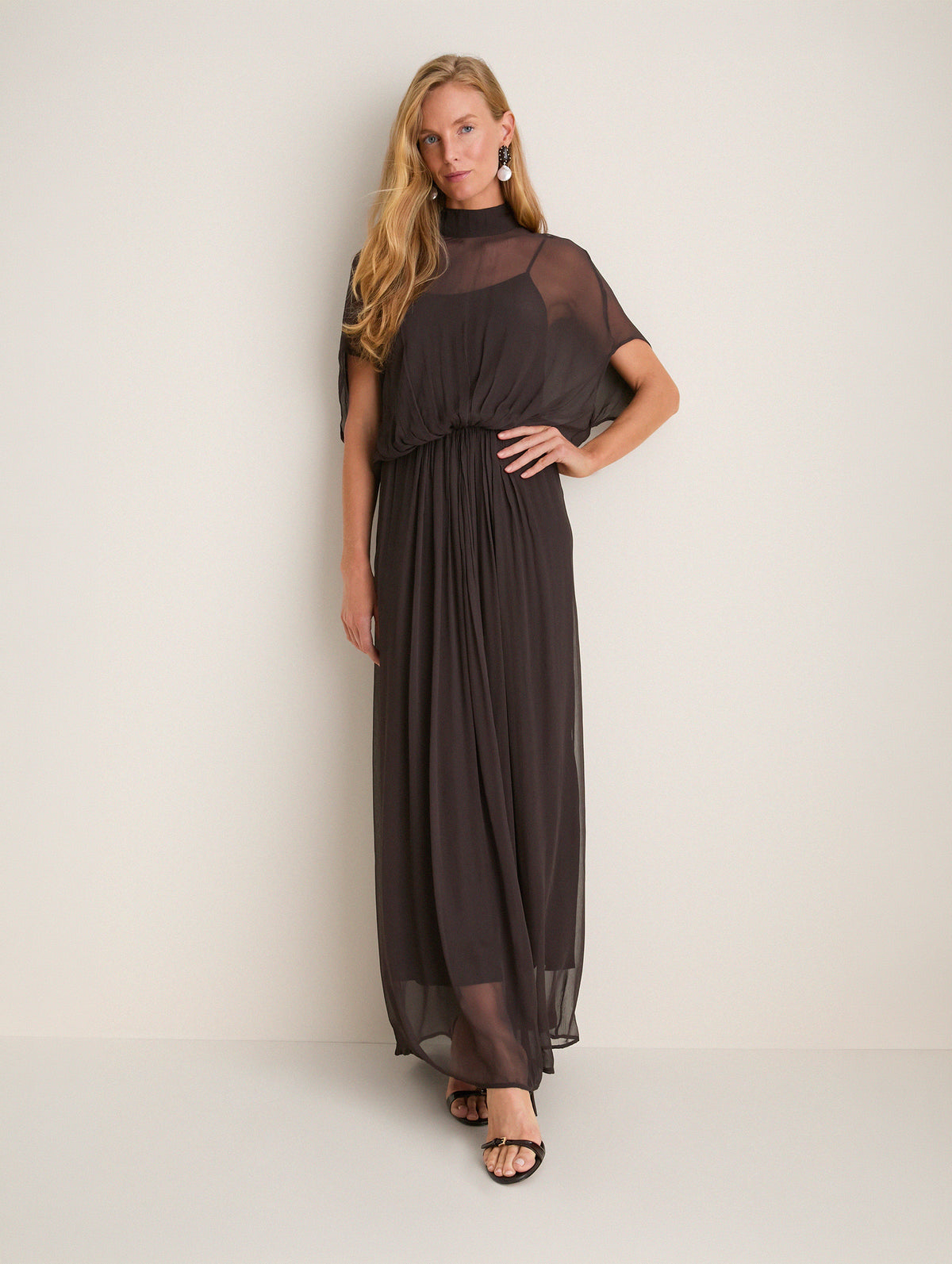 Viviana Dress in Earth