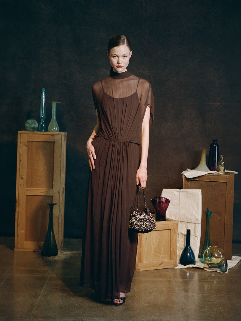Viviana Dress in Earth