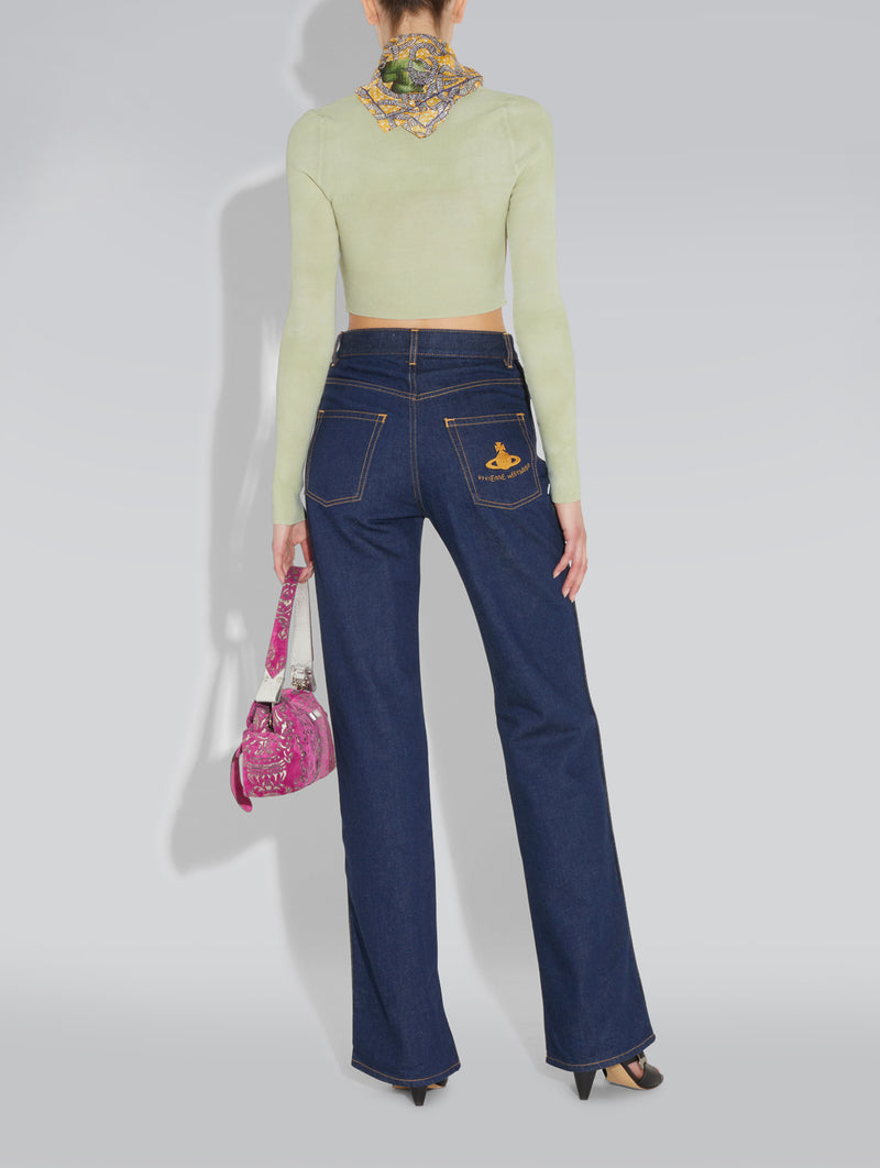 W Ray 5 Pocket Jeans in Indigo