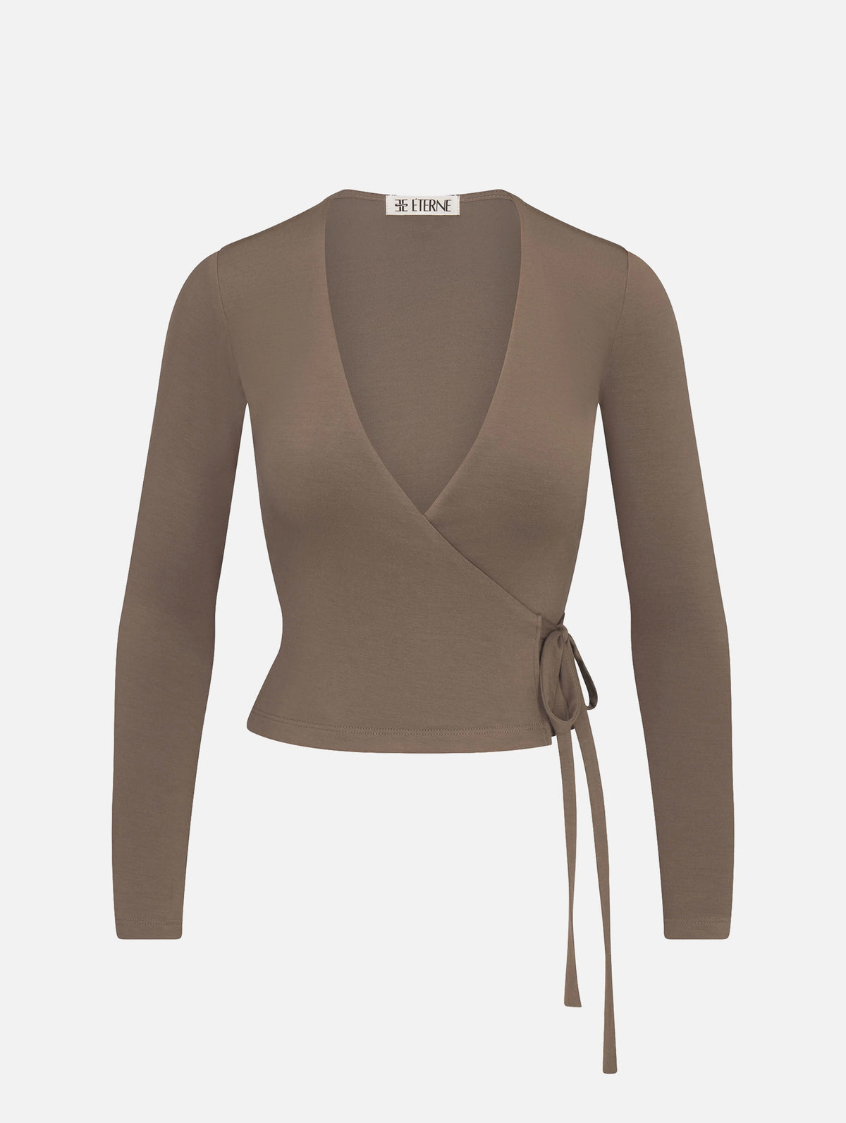 Wrap Top in Mushroom