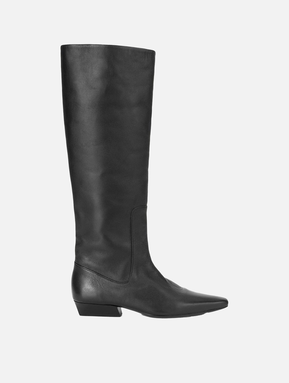 Wally Flat Boot in Black