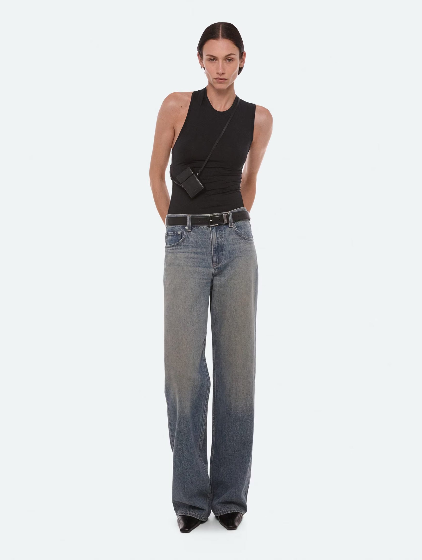Wardrobe Jean in Medium Tinted Blue