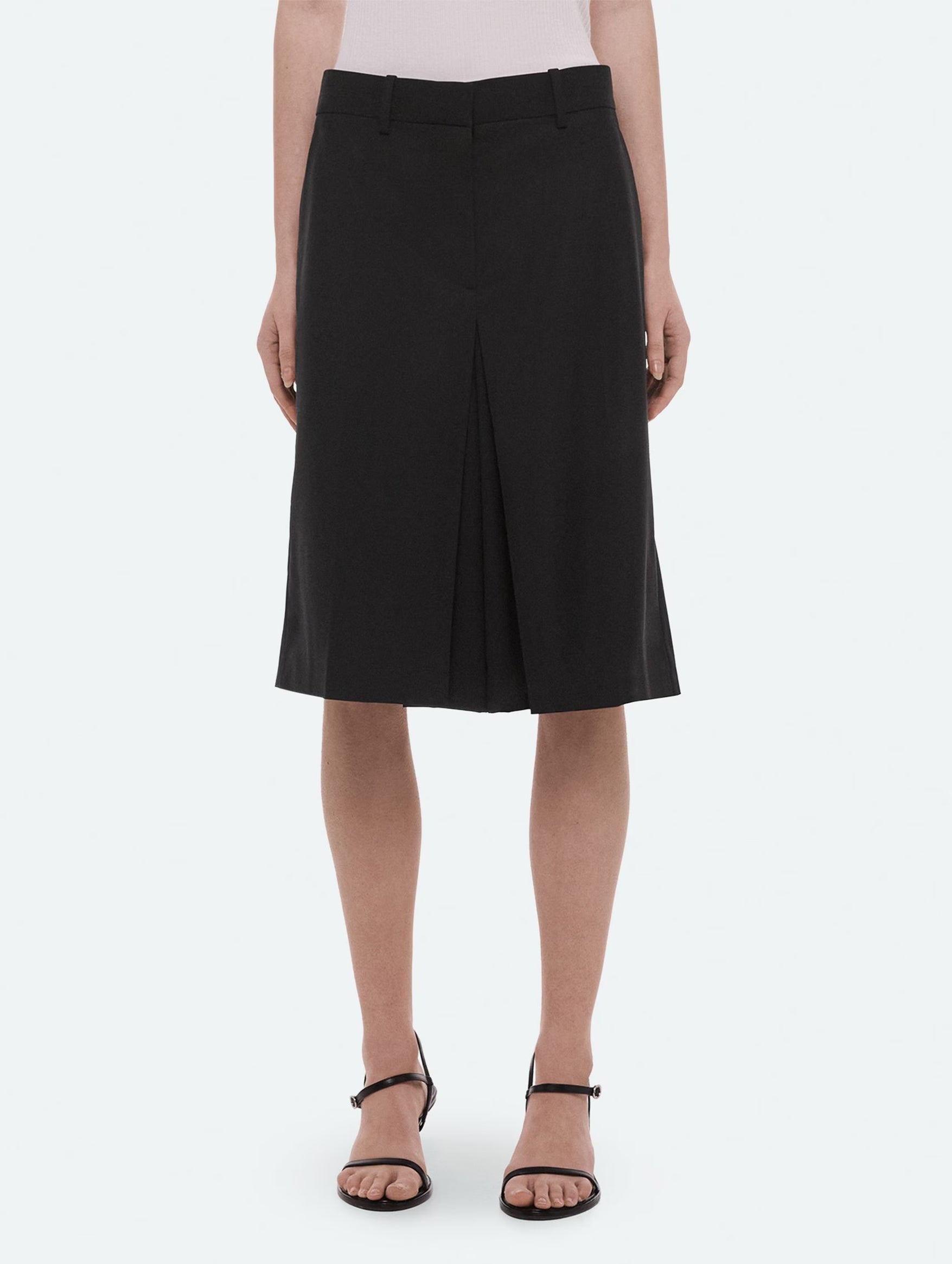 Wardrobe Midi Skort in Black