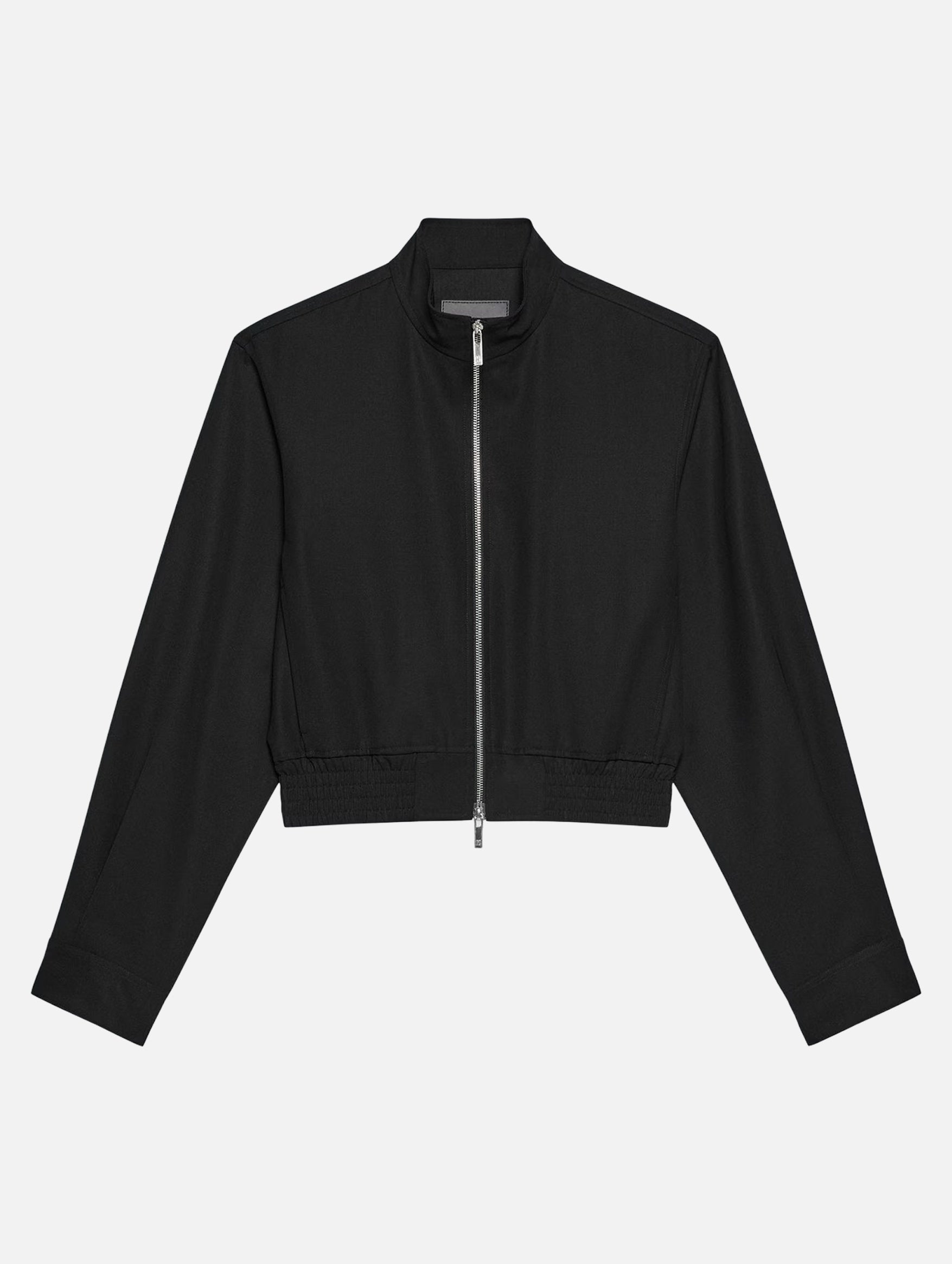 Wardrobe Shirt Bomber in Black
