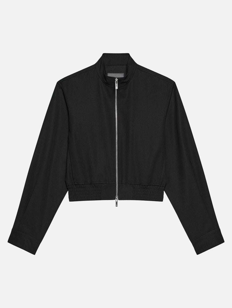 Wardrobe Shirt Bomber in Black
