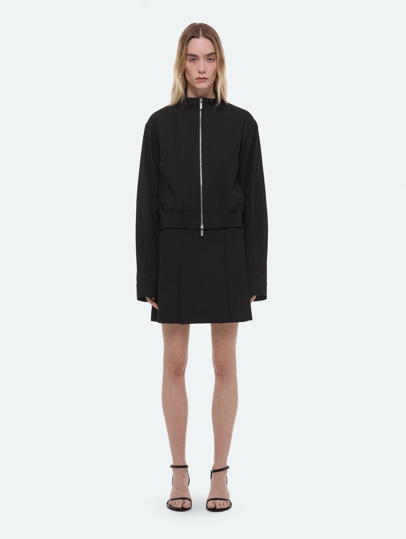 Wardrobe Shirt Bomber in Black