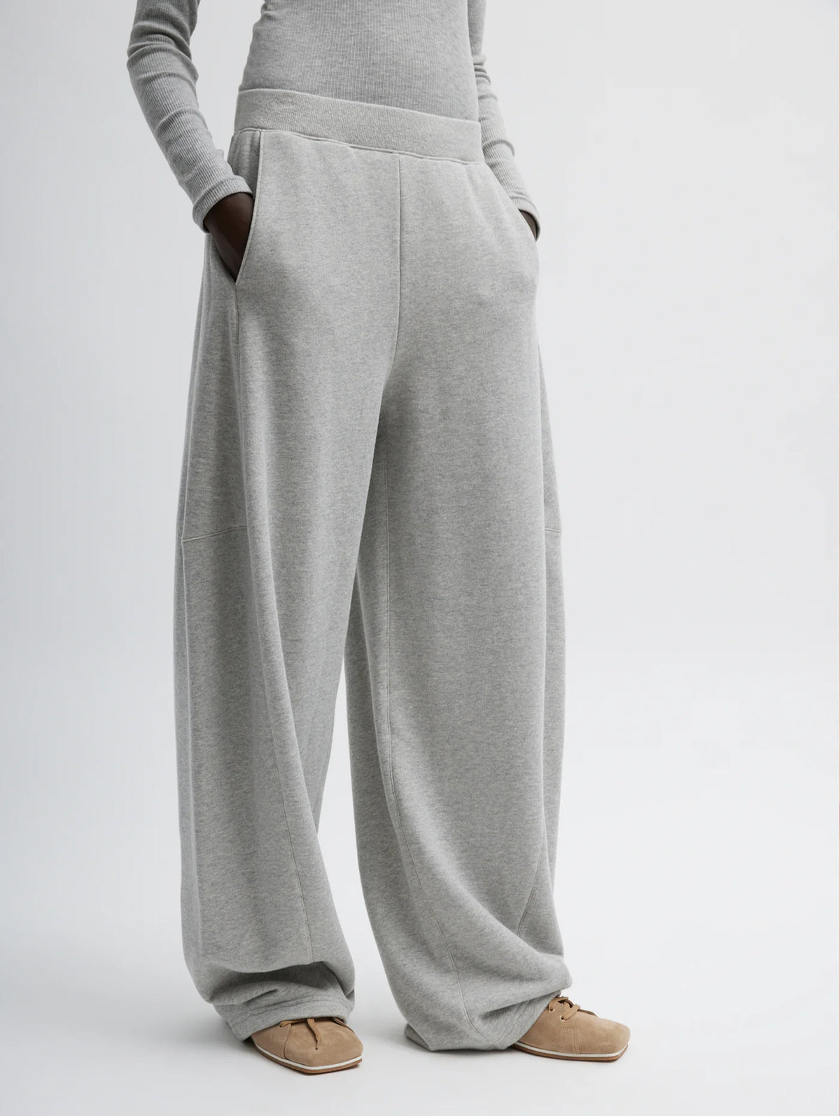 Winslow Regular Sweatpant In Heather Grey