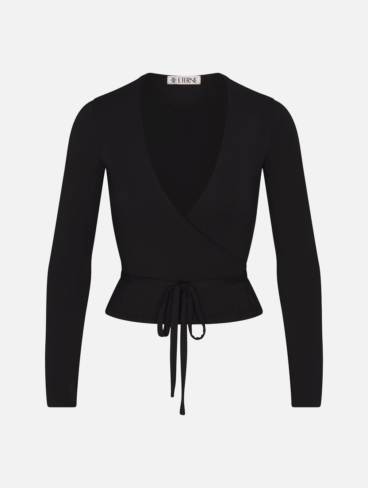 Wrap Top in Black