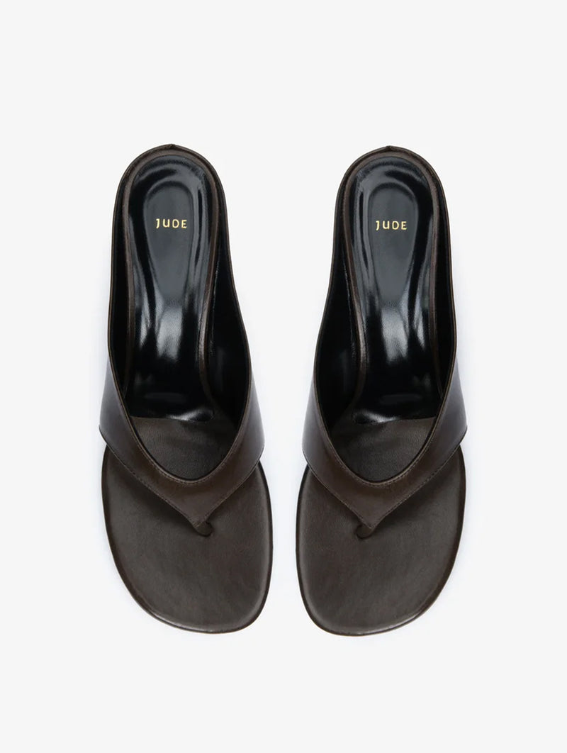 Yaga Wedge Sandal in Mocha