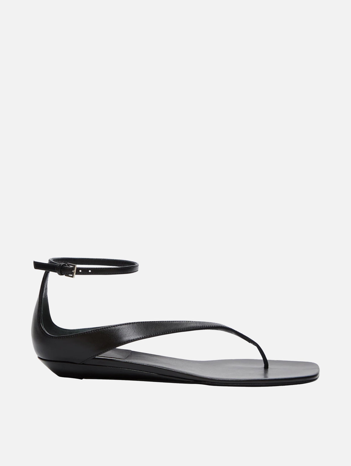 Zio Mini Wedge Sandals in Black