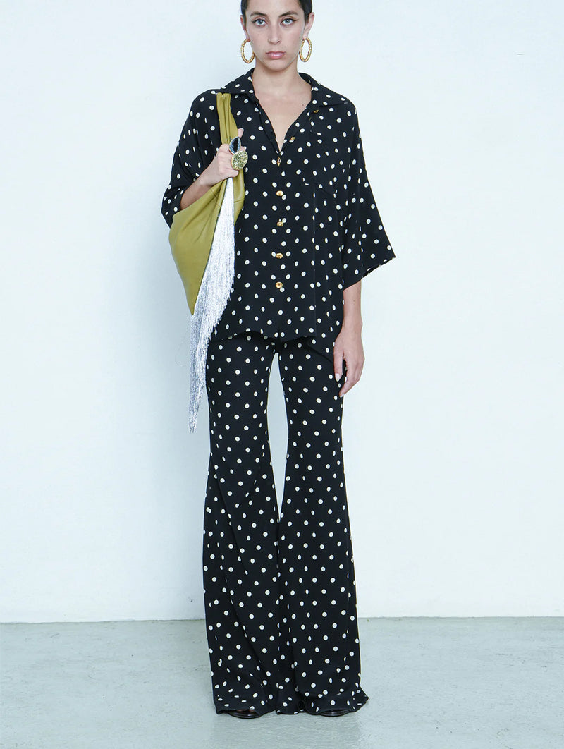 Zaoua Shirt in Polka Dots