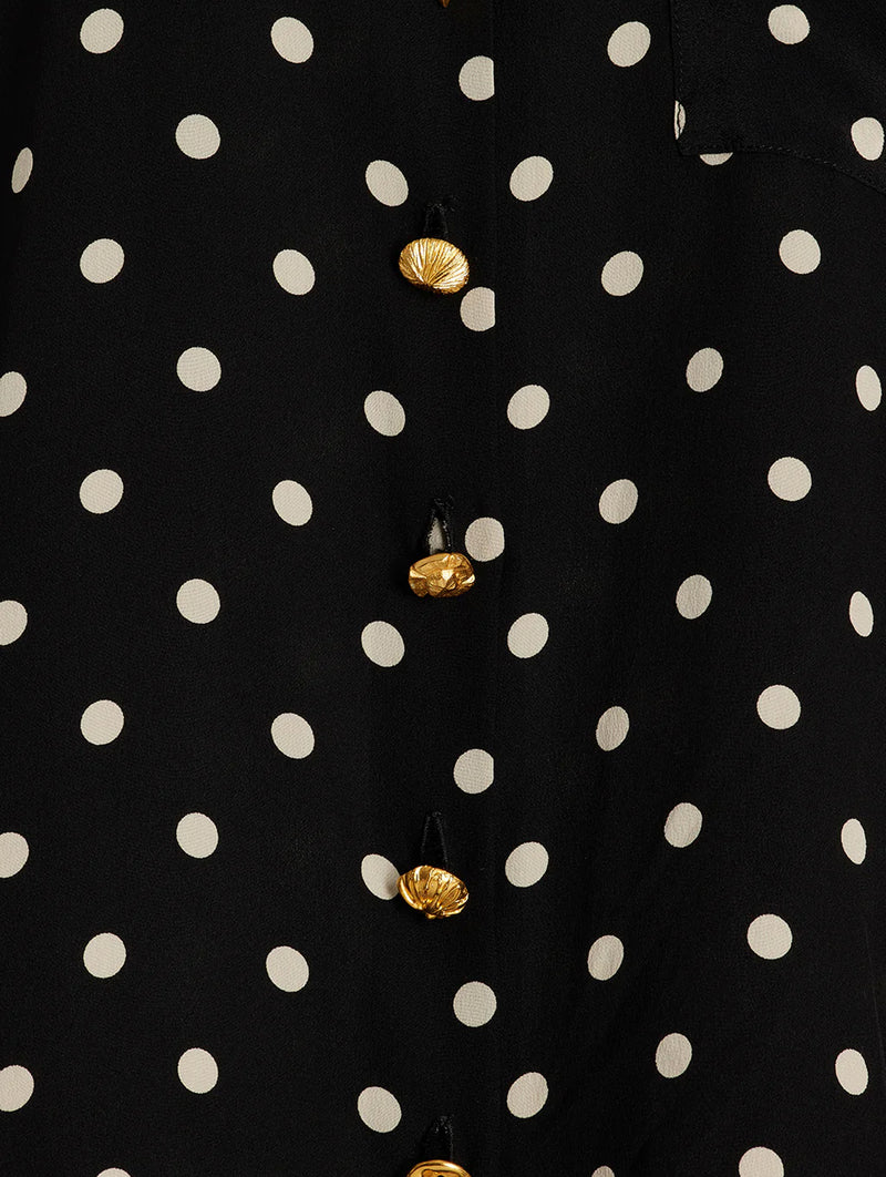 Zaoua Shirt in Polka Dots