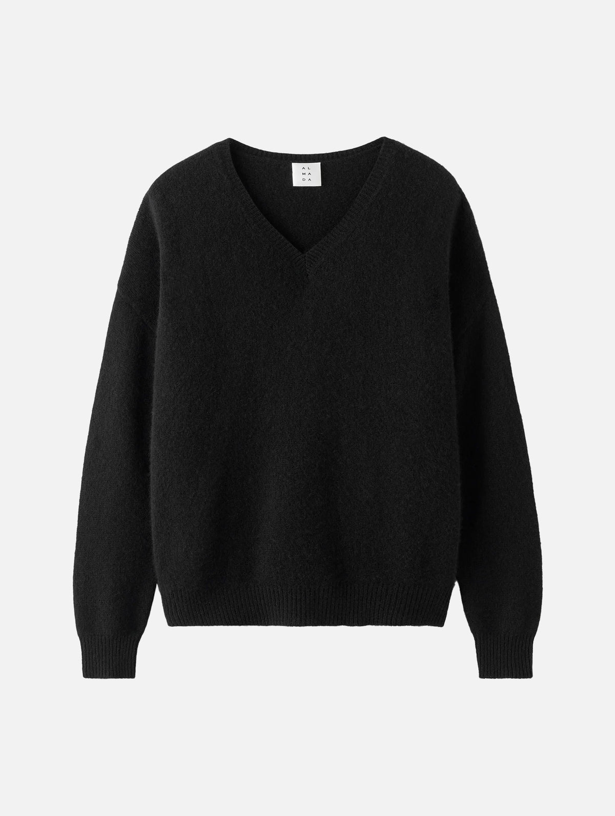 Zaya V-Neck Sweater in Black