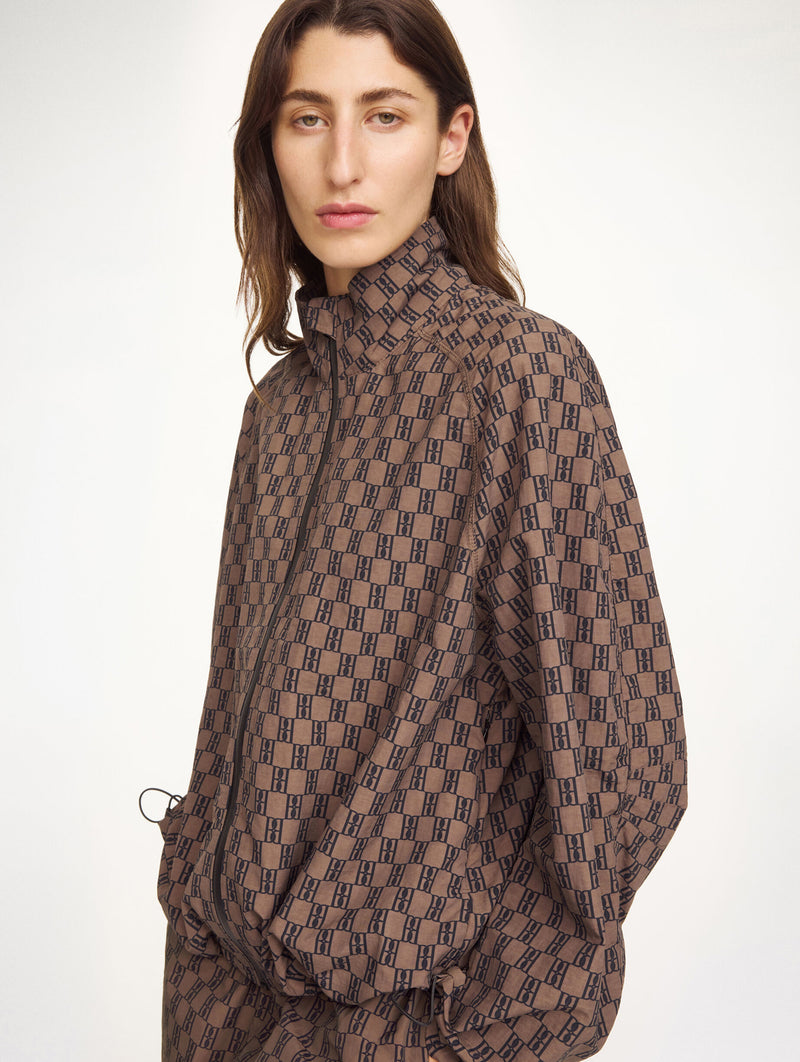 Alba Jacket in Dark Mahogany