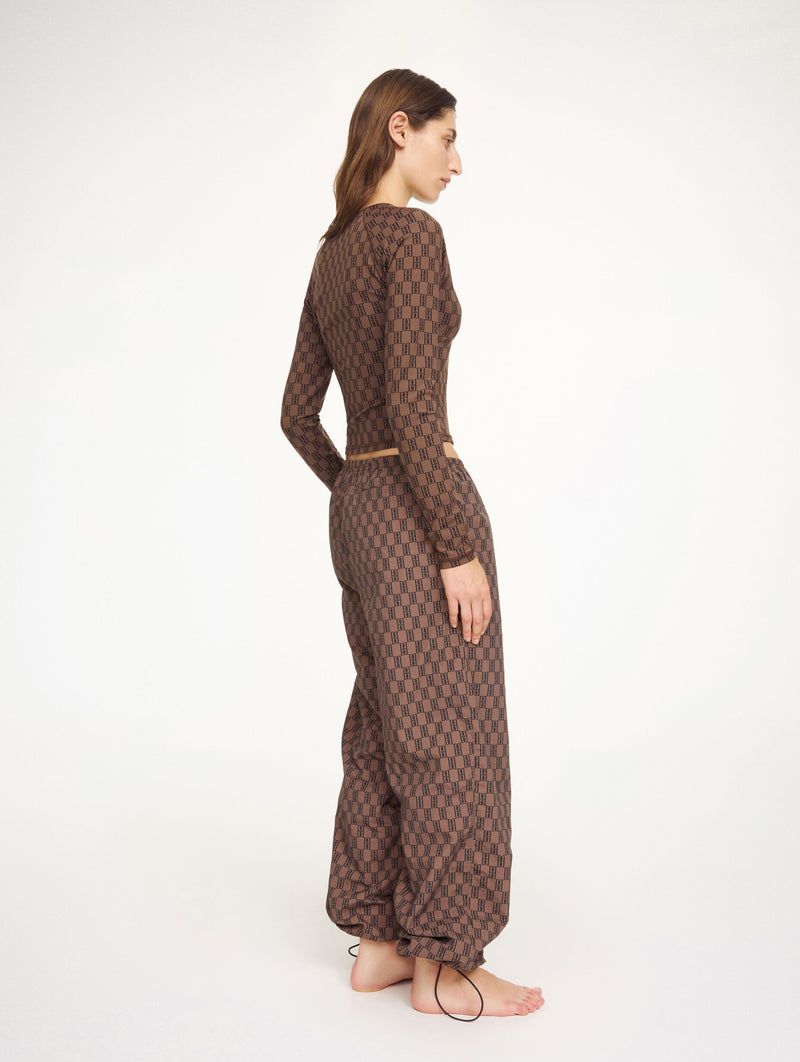 Alban Trousers in Dark Mahogany