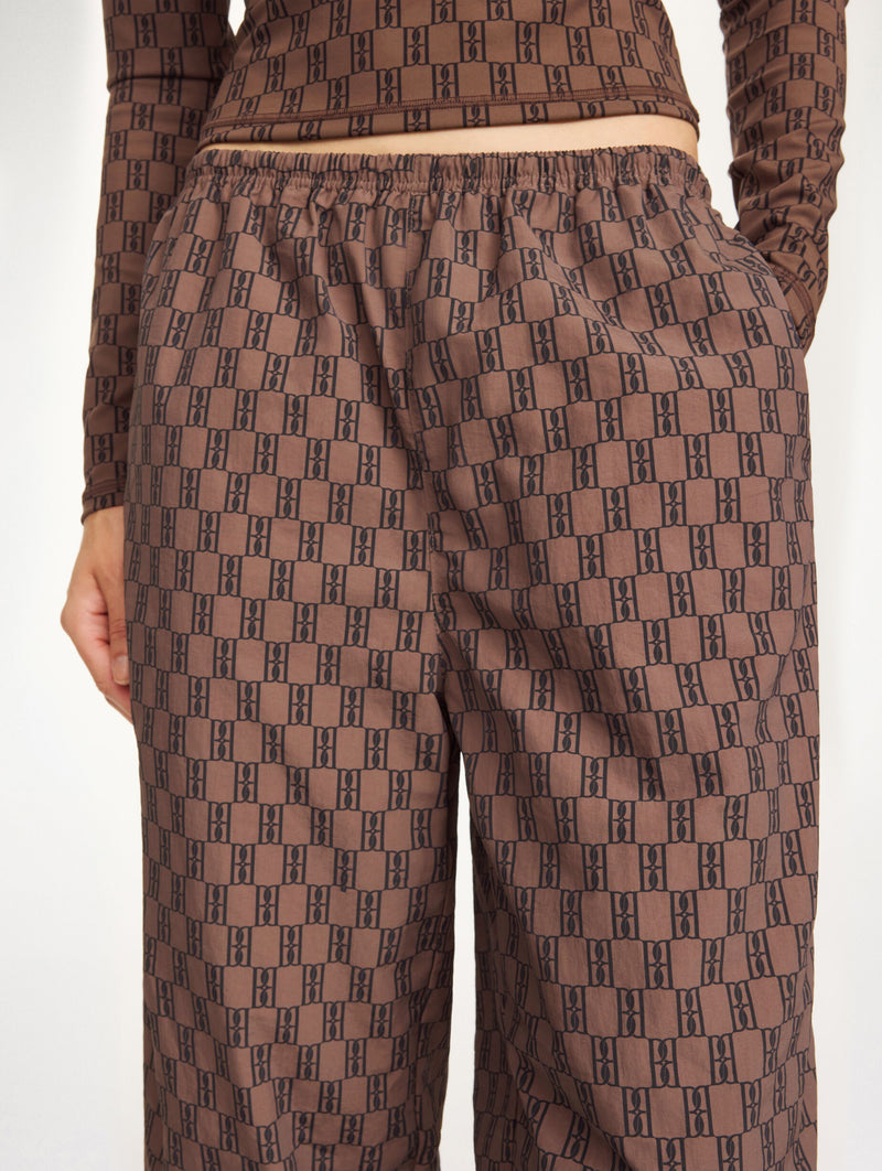 Alban Trousers in Dark Mahogany