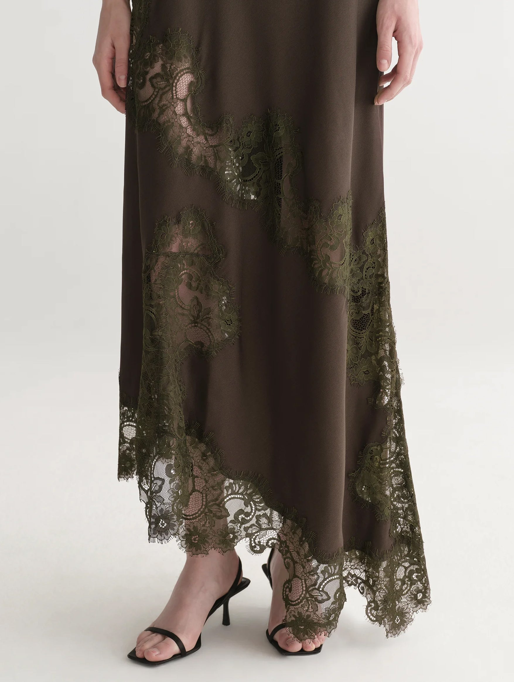 Alessia Dress in Military