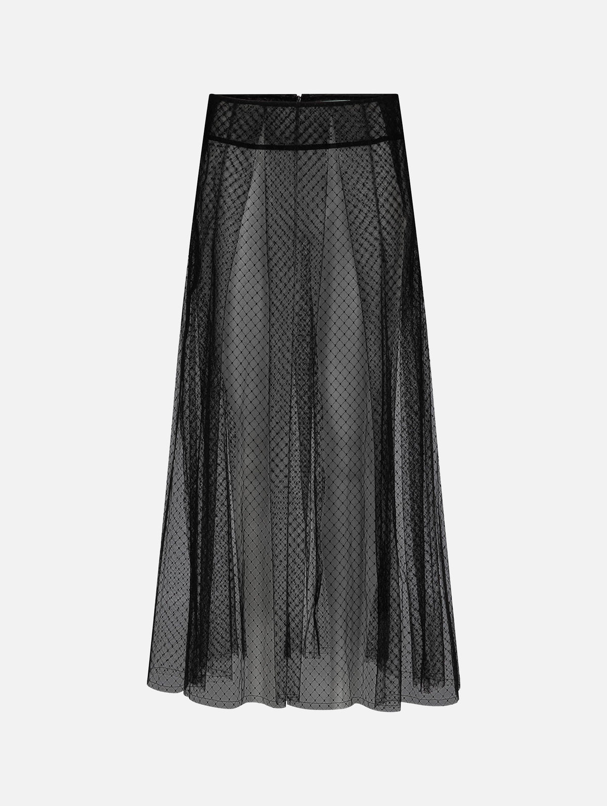 Ava Tulle Skirt in Black